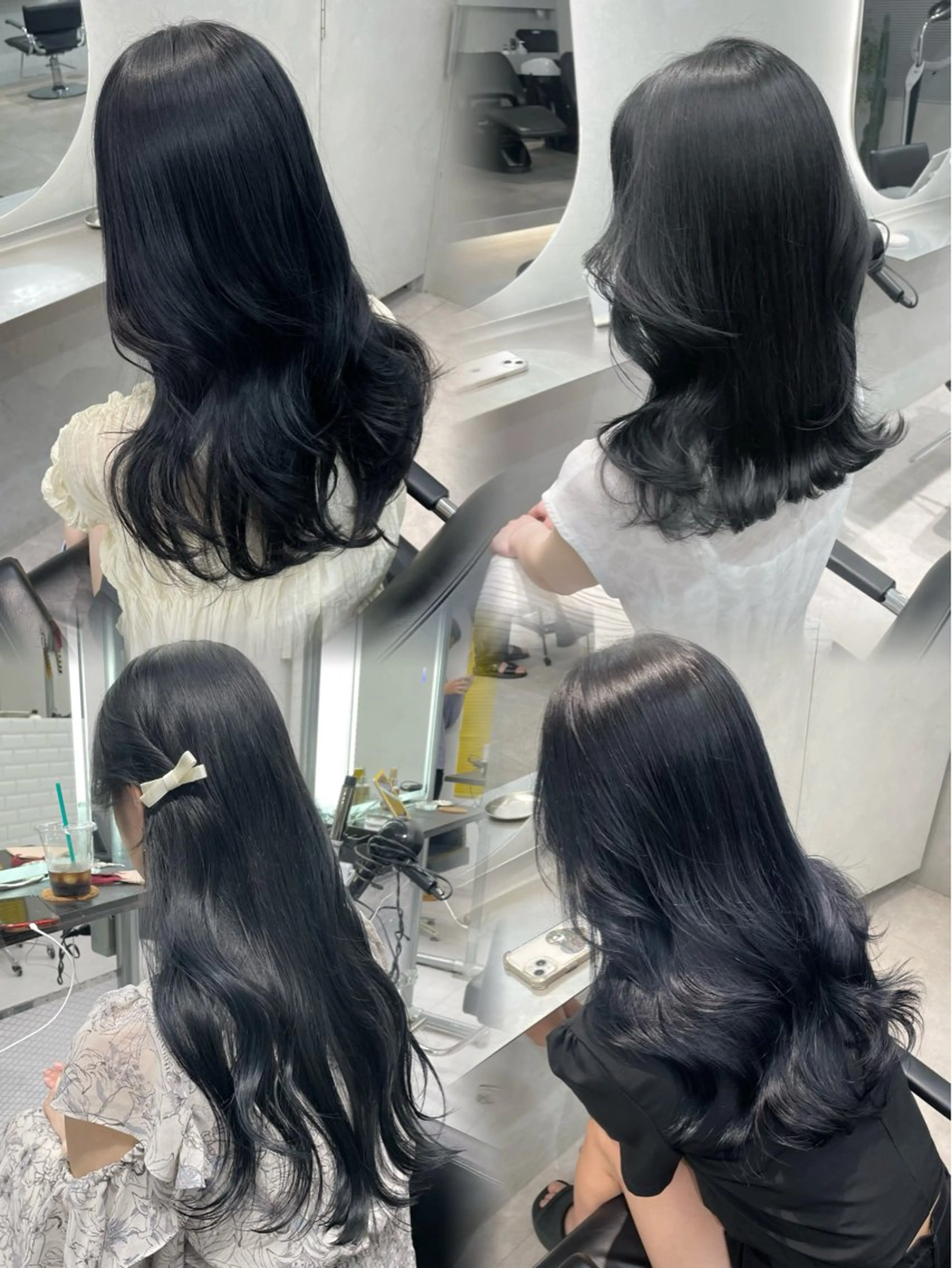 セミロング カラー アッシュ アッシュブラウン ベージュカラー ブラウンカラー 透明感カラー ヘアカラー 表参道/透明感 グレージュ/ブラウンのヘアスタイル