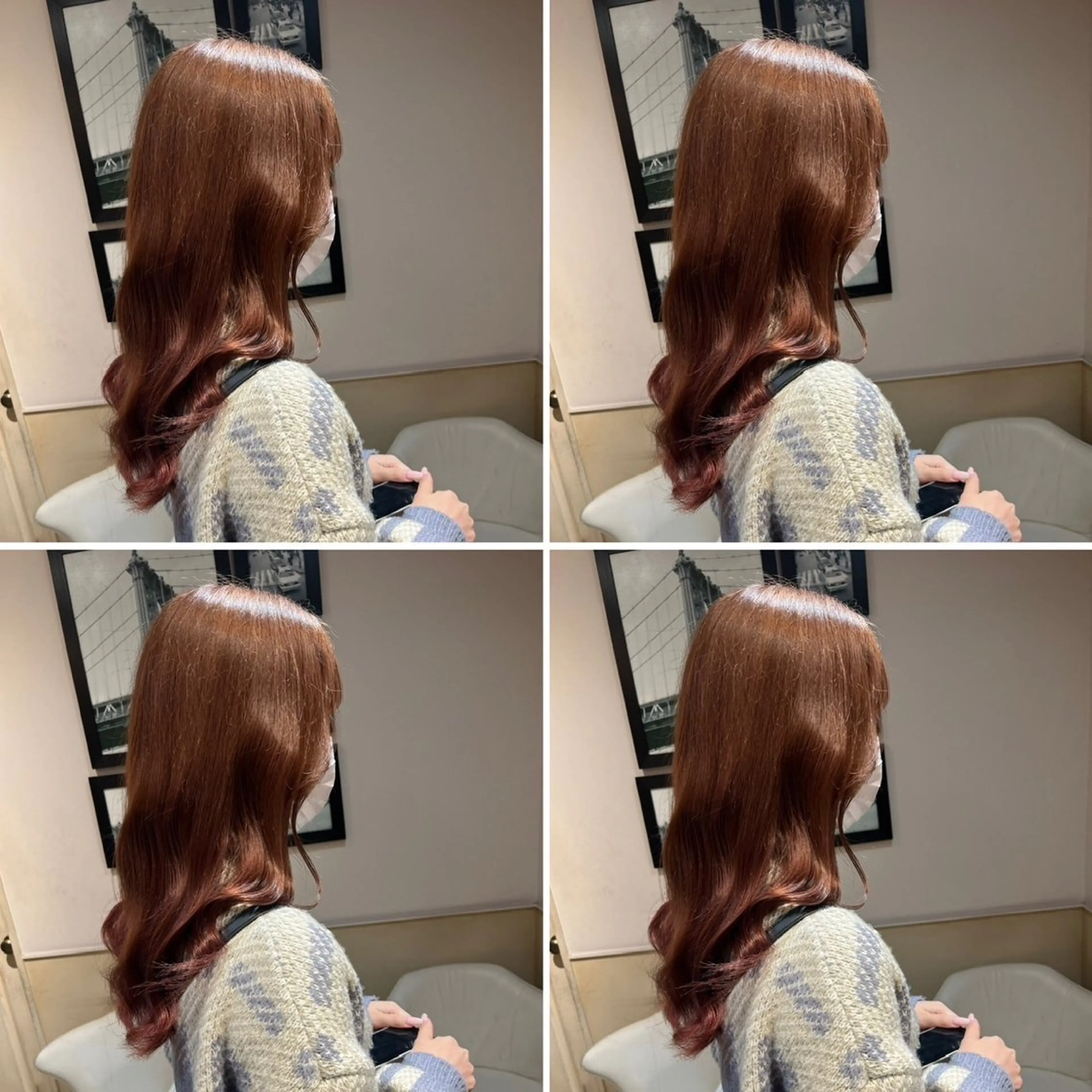 ロング カラー ヘアカラー トリートメント 髪質改善/艶カラー ✝️SAKURAのヘアスタイル