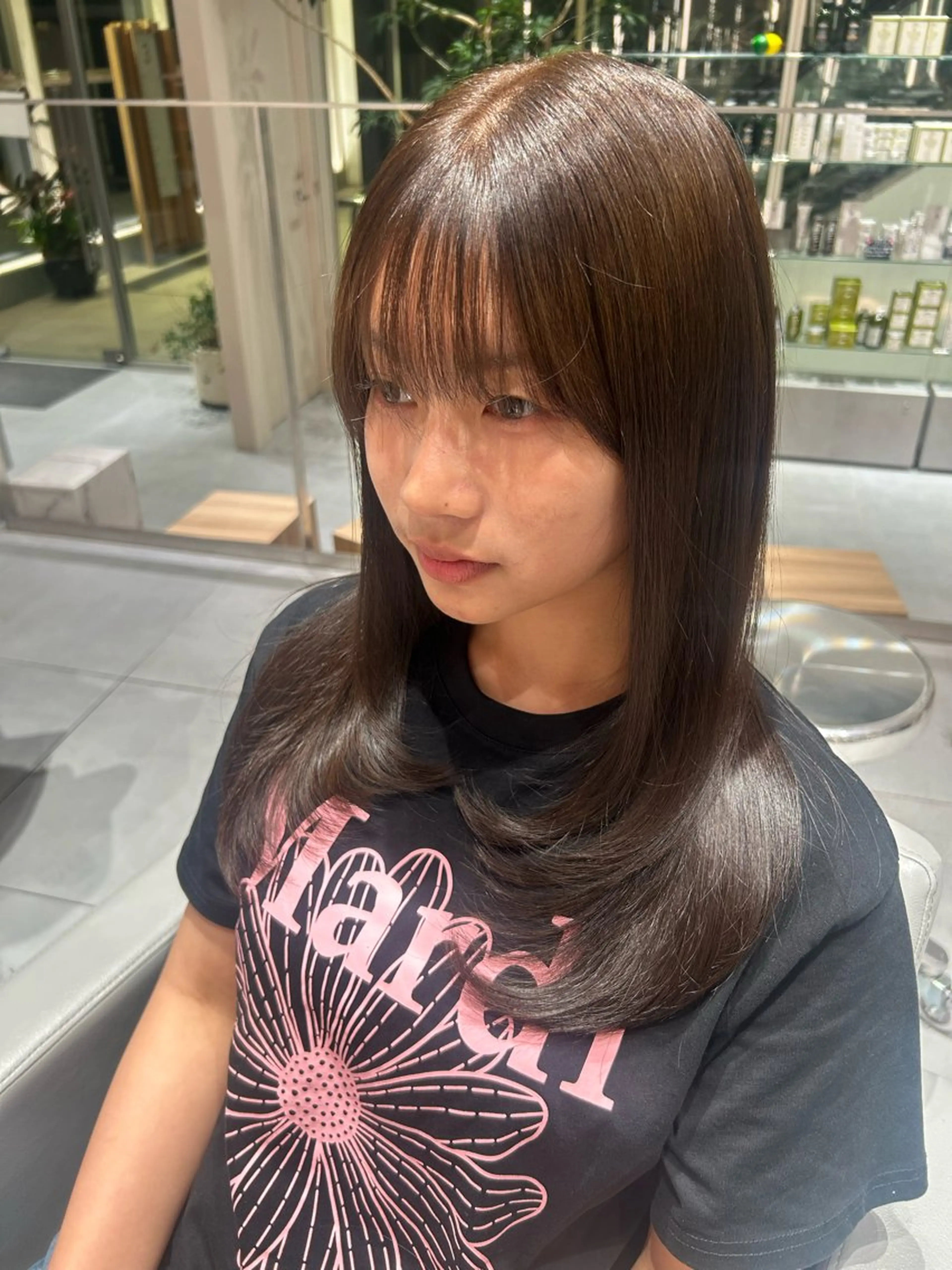 ミディアム 小倉 大和のヘアスタイル