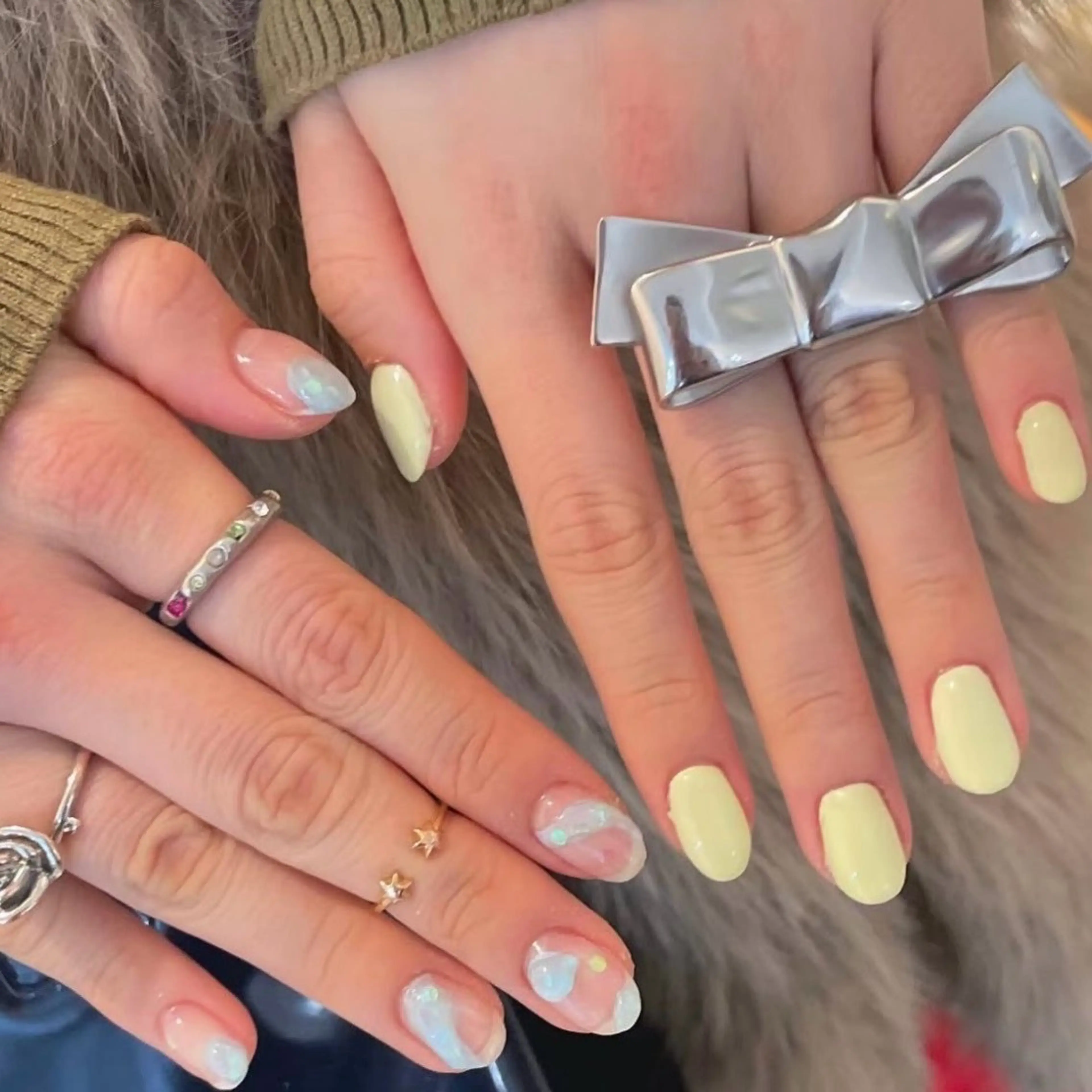 ネイル ハンドネイル フットネイル ASA nail / アート☀︎ニュアンスのネイルデザイン