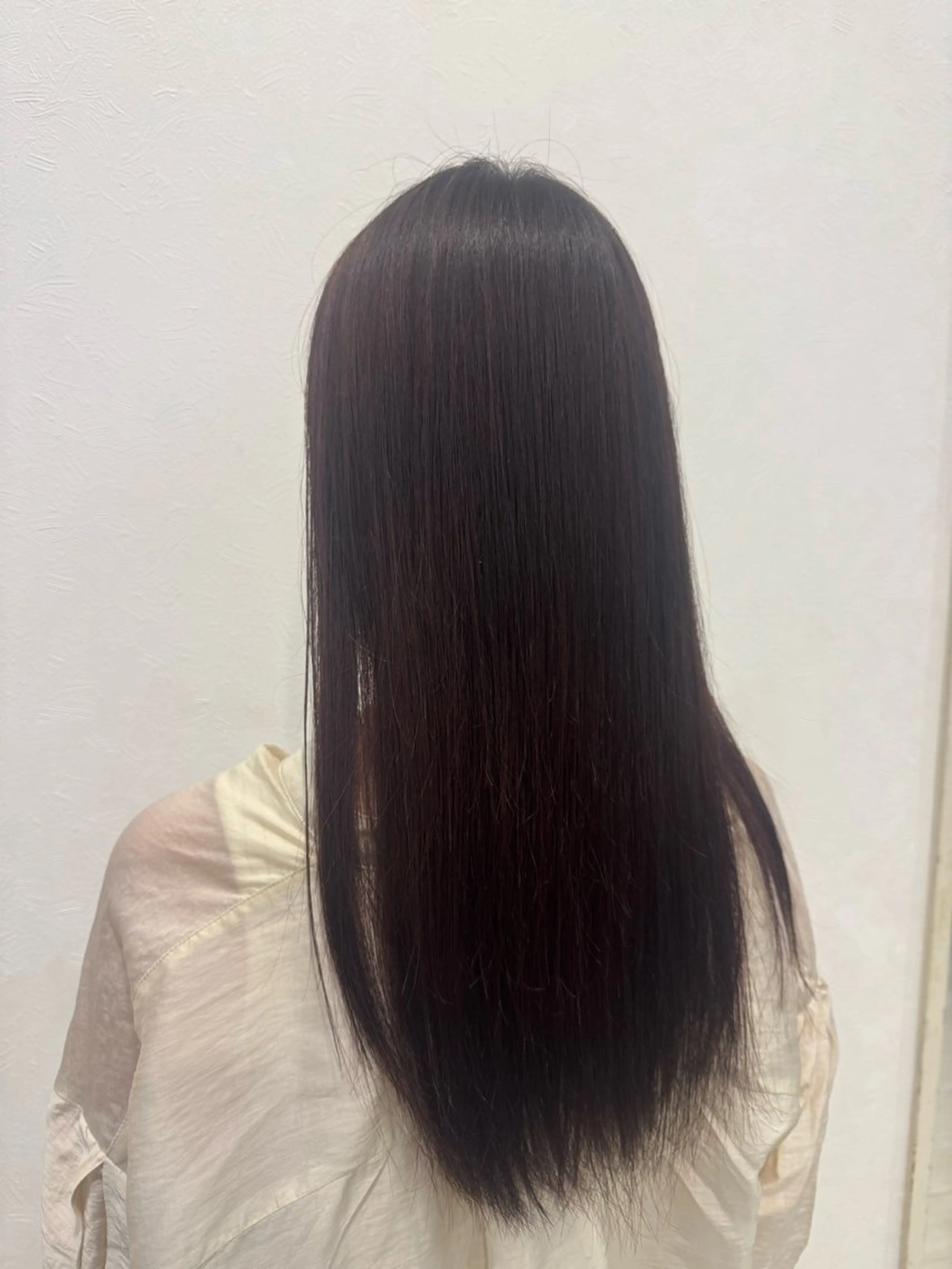 ロング カラー すずき あやねのヘアスタイル