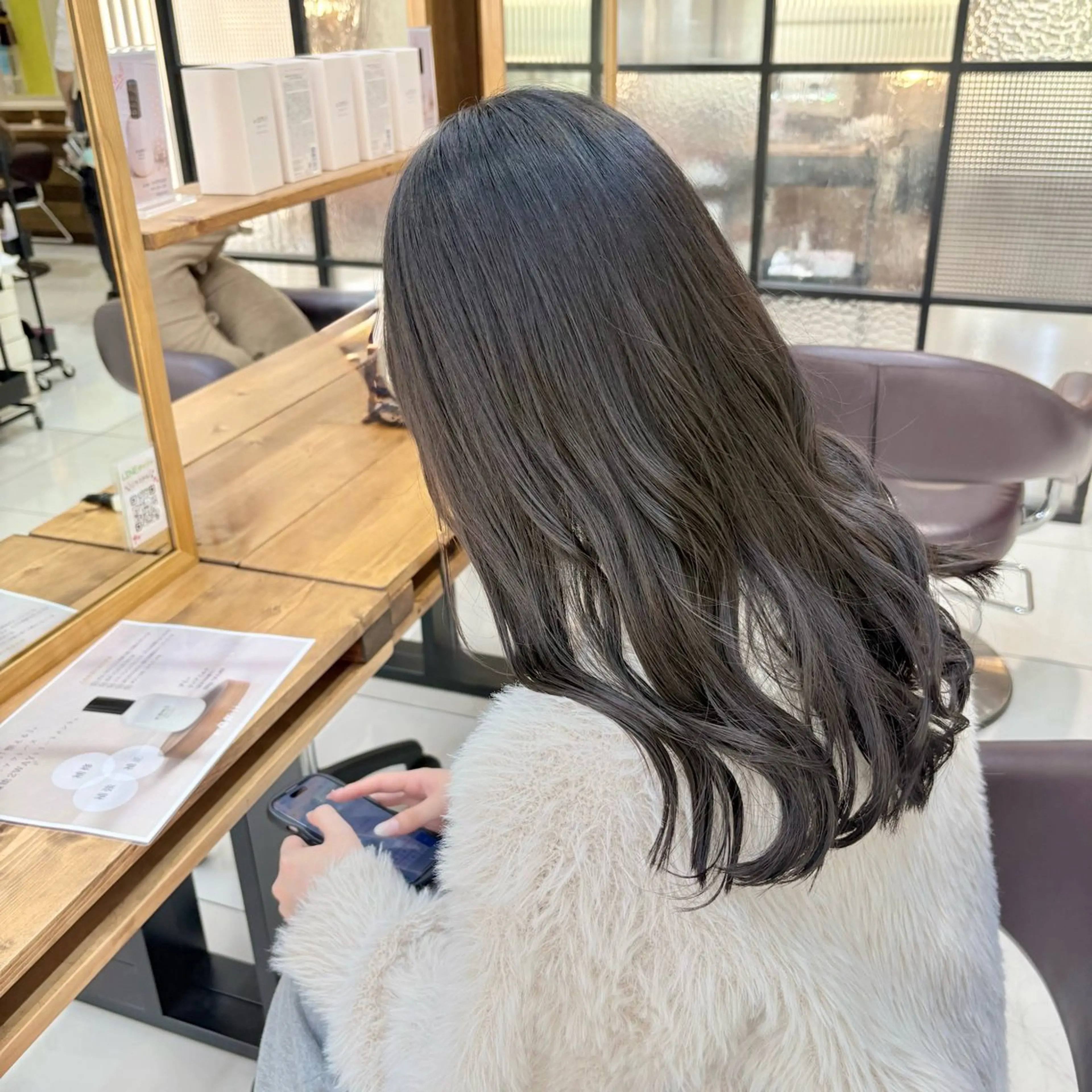 ロング カラー カット ヘアカラー アカネ/暖色カラー /ボブ🪐🧡のヘアスタイル