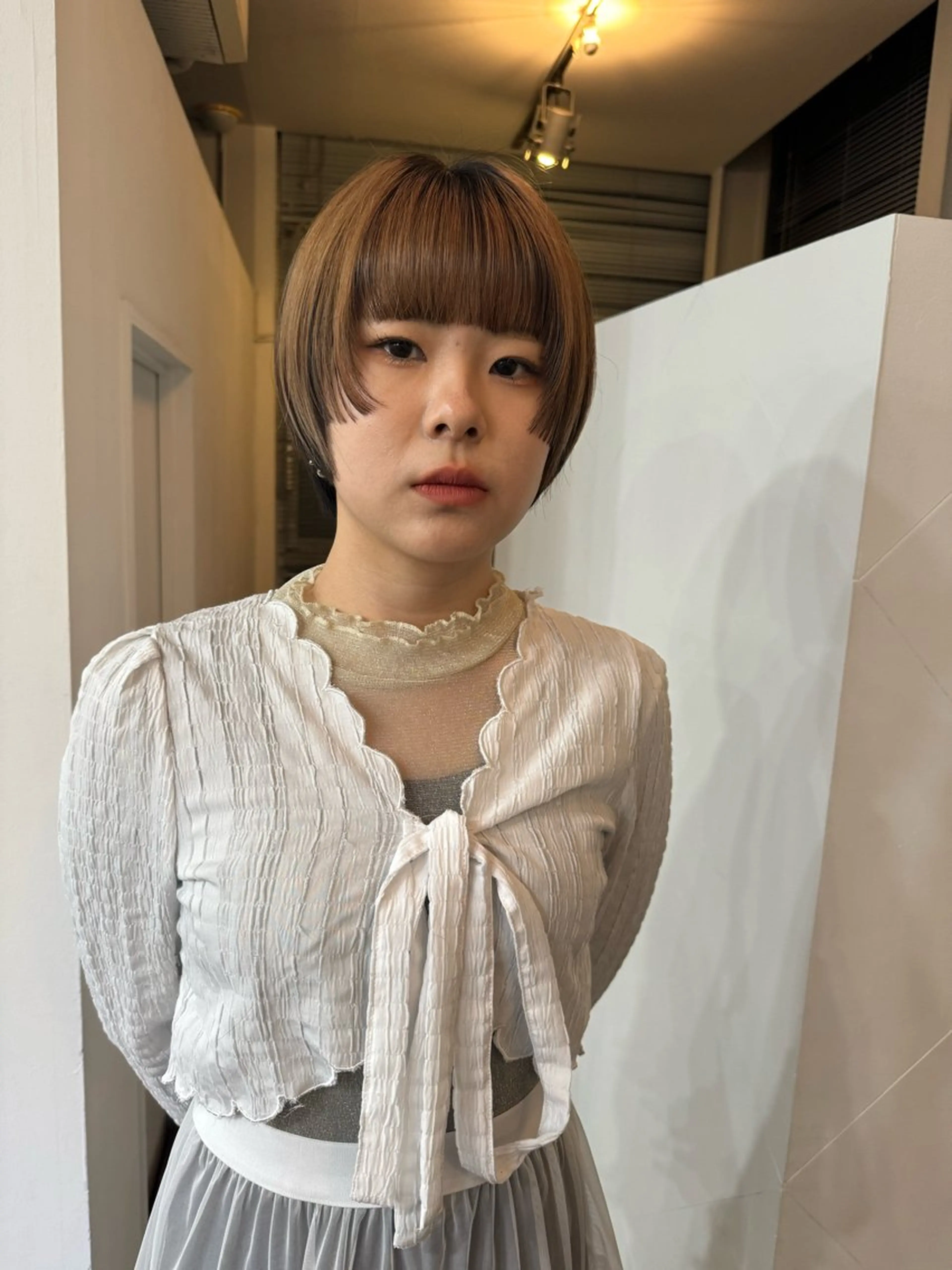 ショート 🌻名古屋🌻 🫧ハイトーン🫧のヘアスタイル