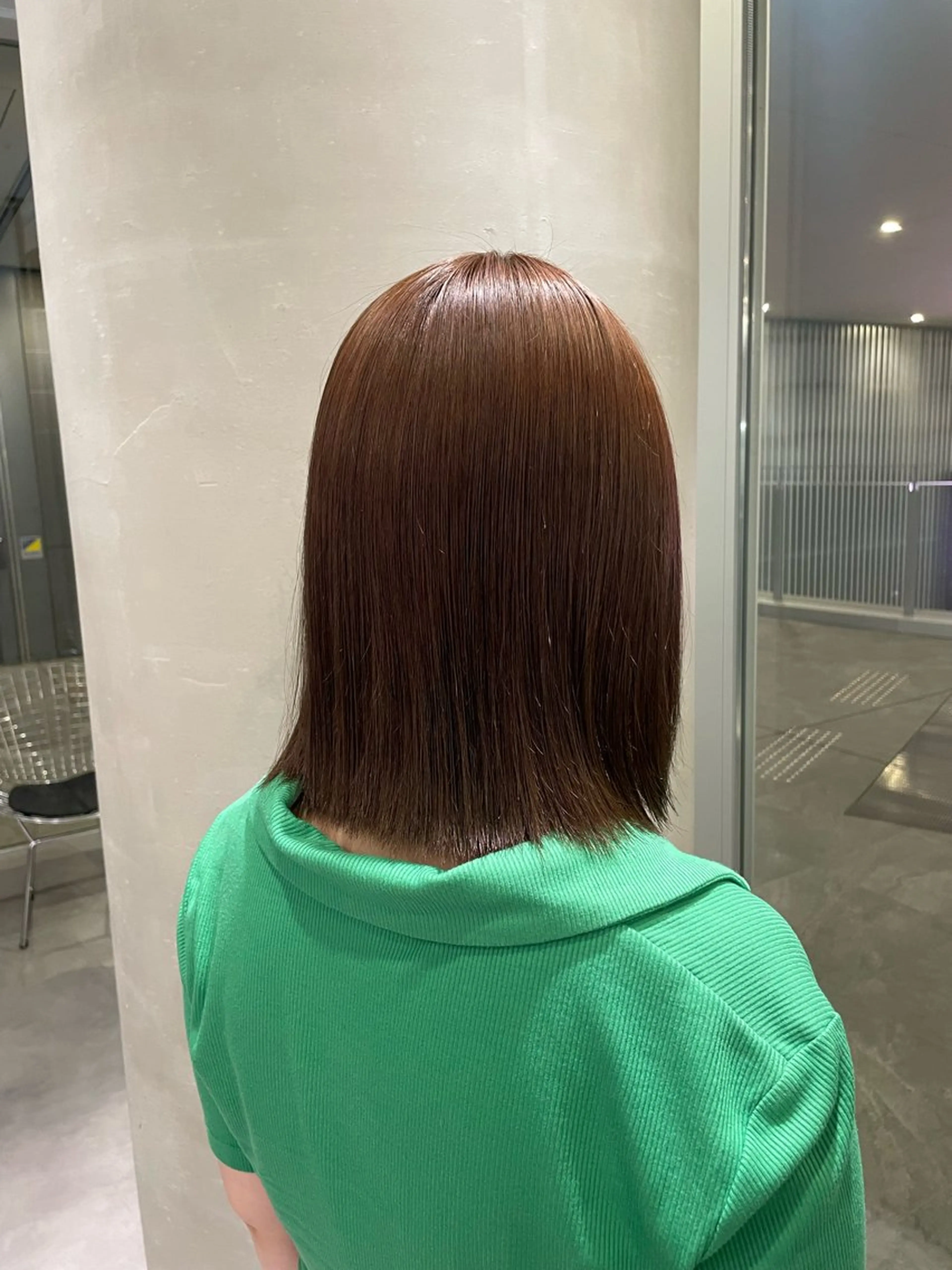 ミディアム カラー カット／ブリーチ🐏 モデル募集中 ナナホのヘアスタイル