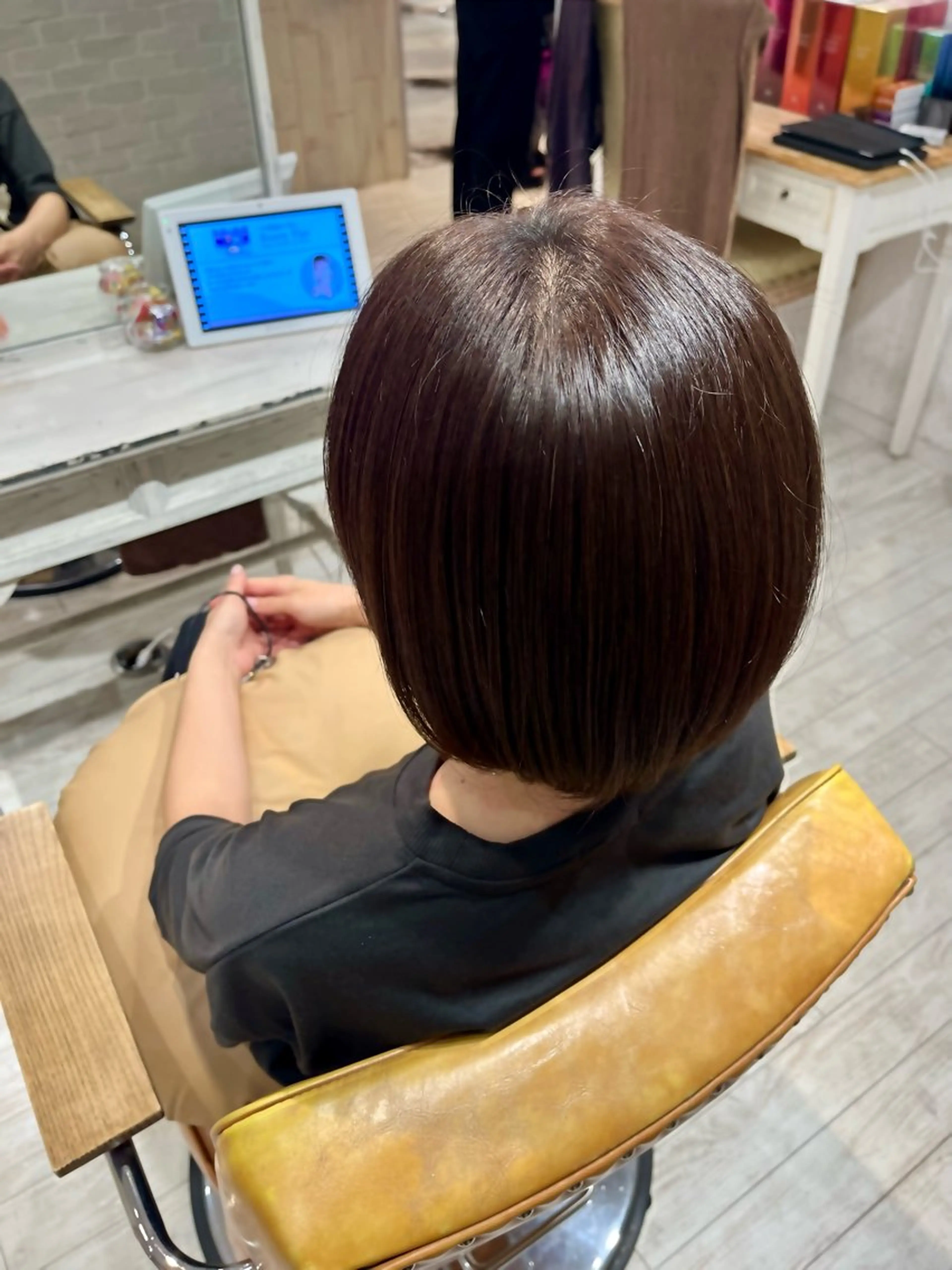 ショート トリートメント 杉浦 悠月のヘアスタイル