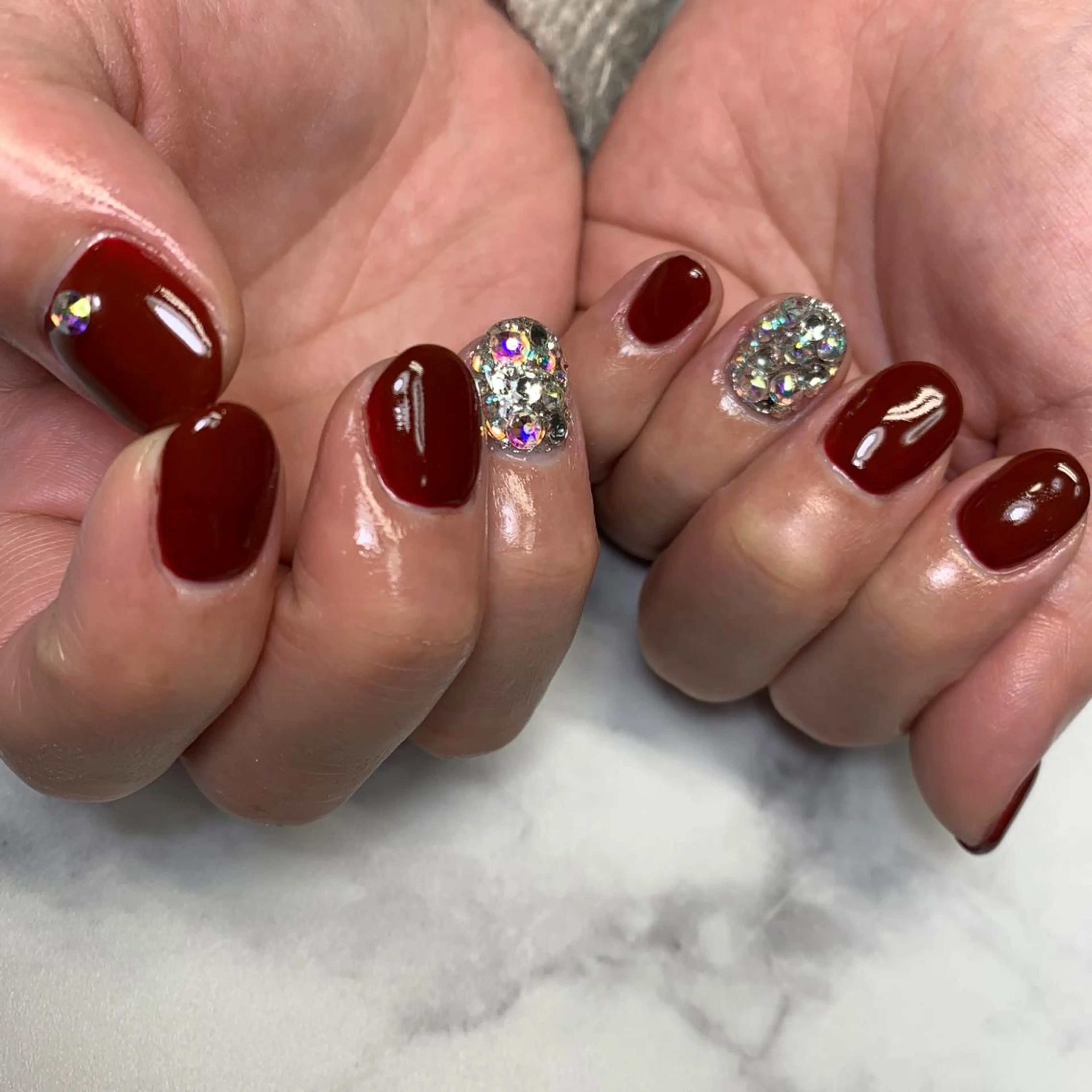 ネイル ラメ(グリッター) es nailのネイルデザイン