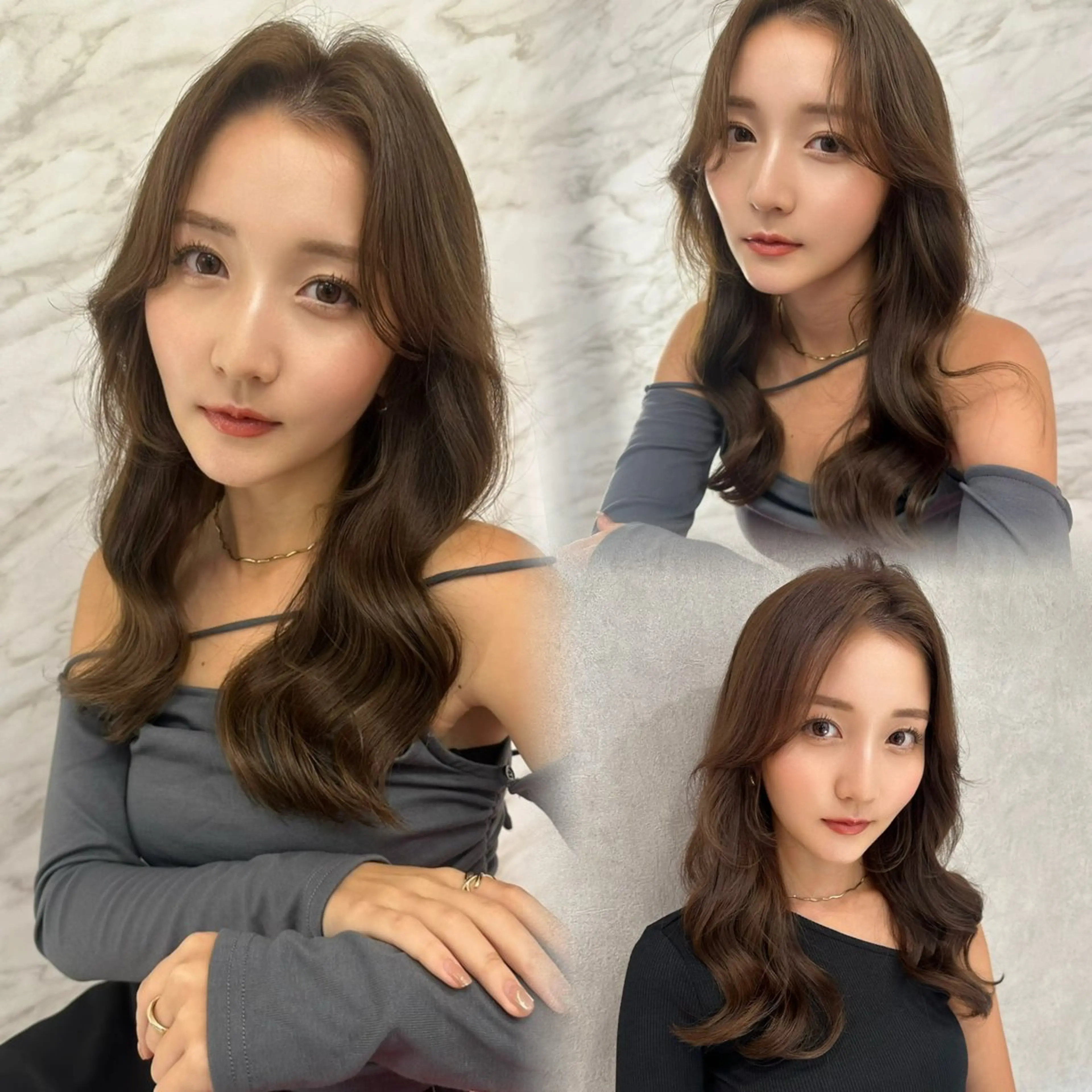 ロング くびれヘア 韓国風ヘア レイヤーカット カット ヘアカラー 髪質改善/縮毛矯正 レイヤー/ユウタ👑のヘアスタイル