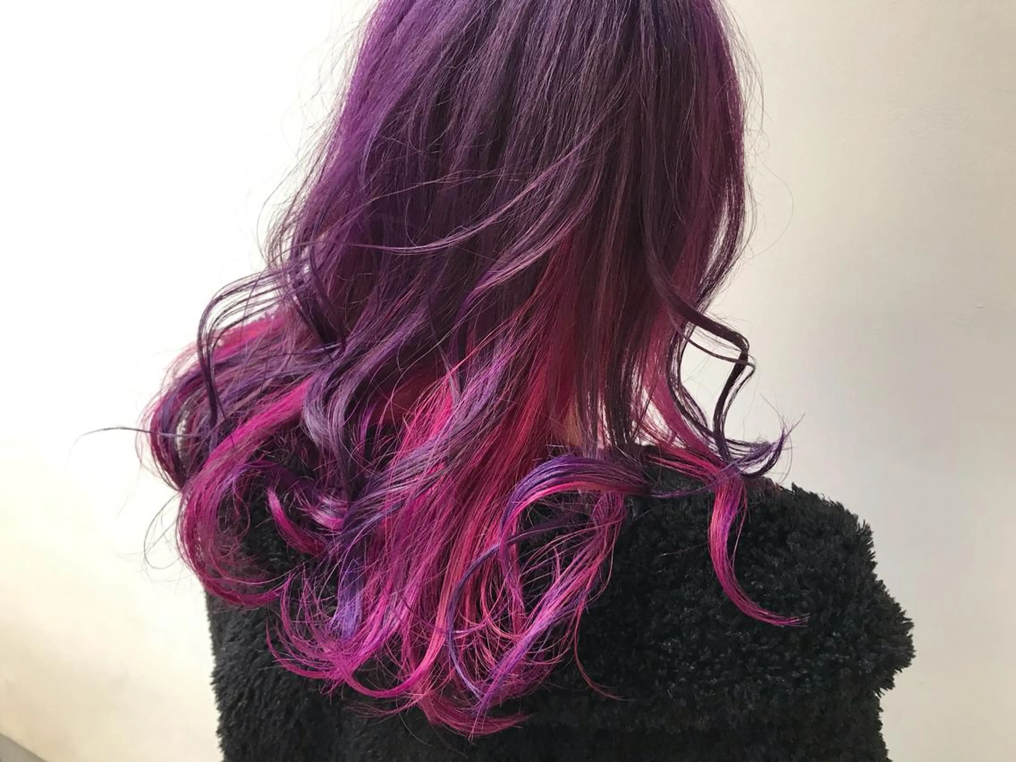 セミロング カラー ヘアアレンジ 土屋 紗也果のヘアスタイル