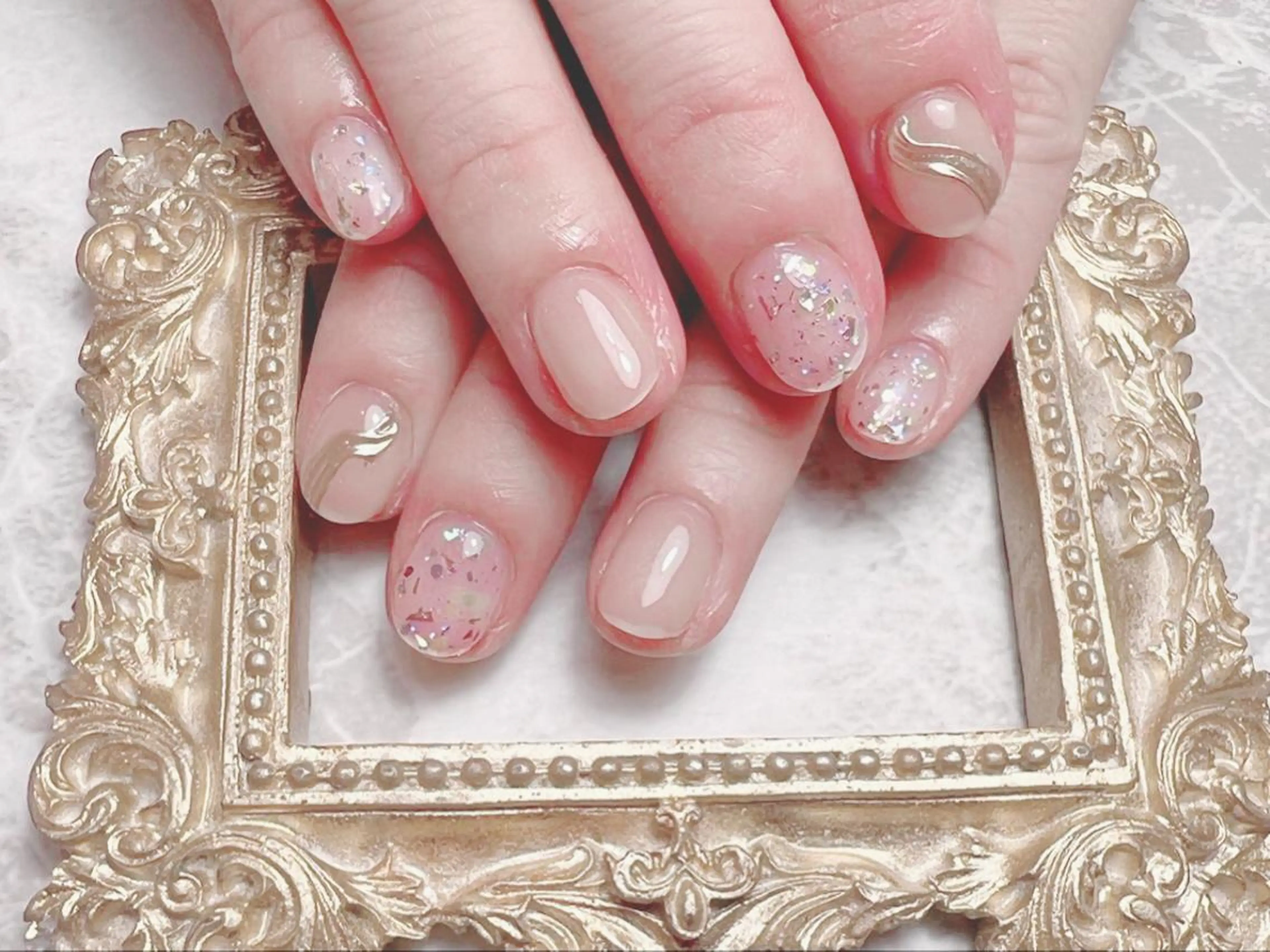 ネイル ハンドネイル マジックミラー所属・マジック ミラーのネイルデザイン