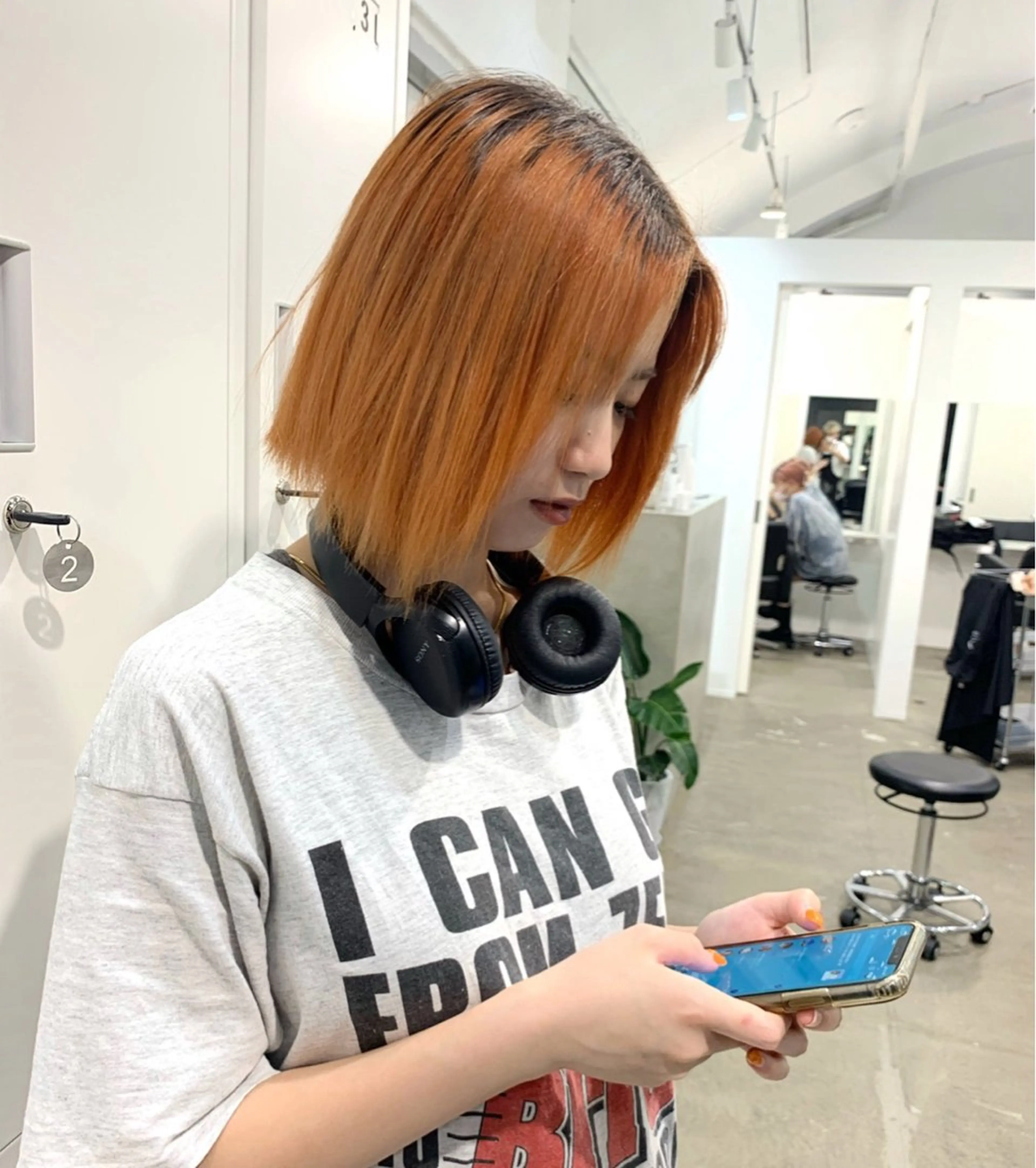 ショート カラー 重松 丈博のヘアスタイル