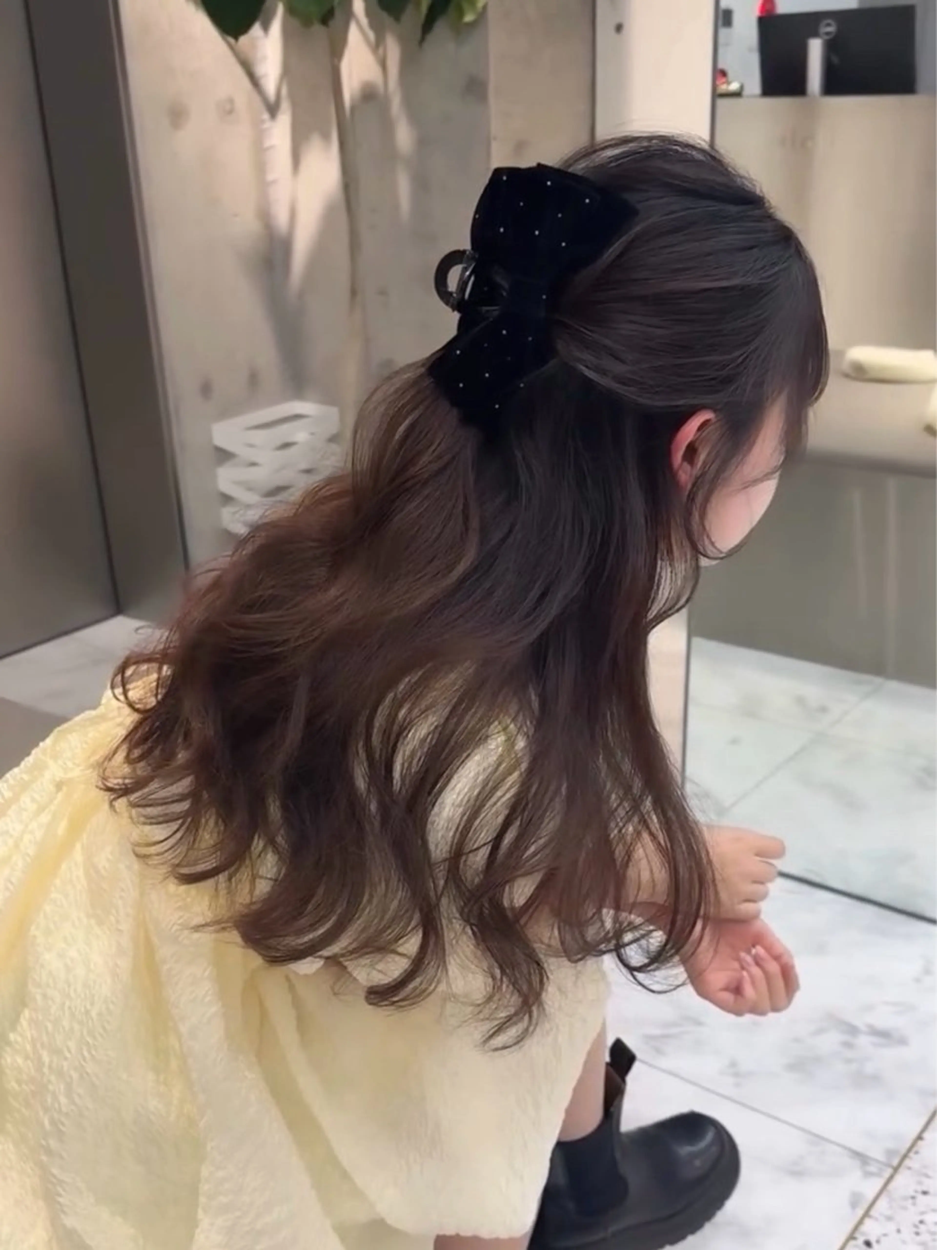 ロング カラー ヘアアレンジ はるか/ヘアアレンジ カチモリ・ゆるふわのヘアスタイル