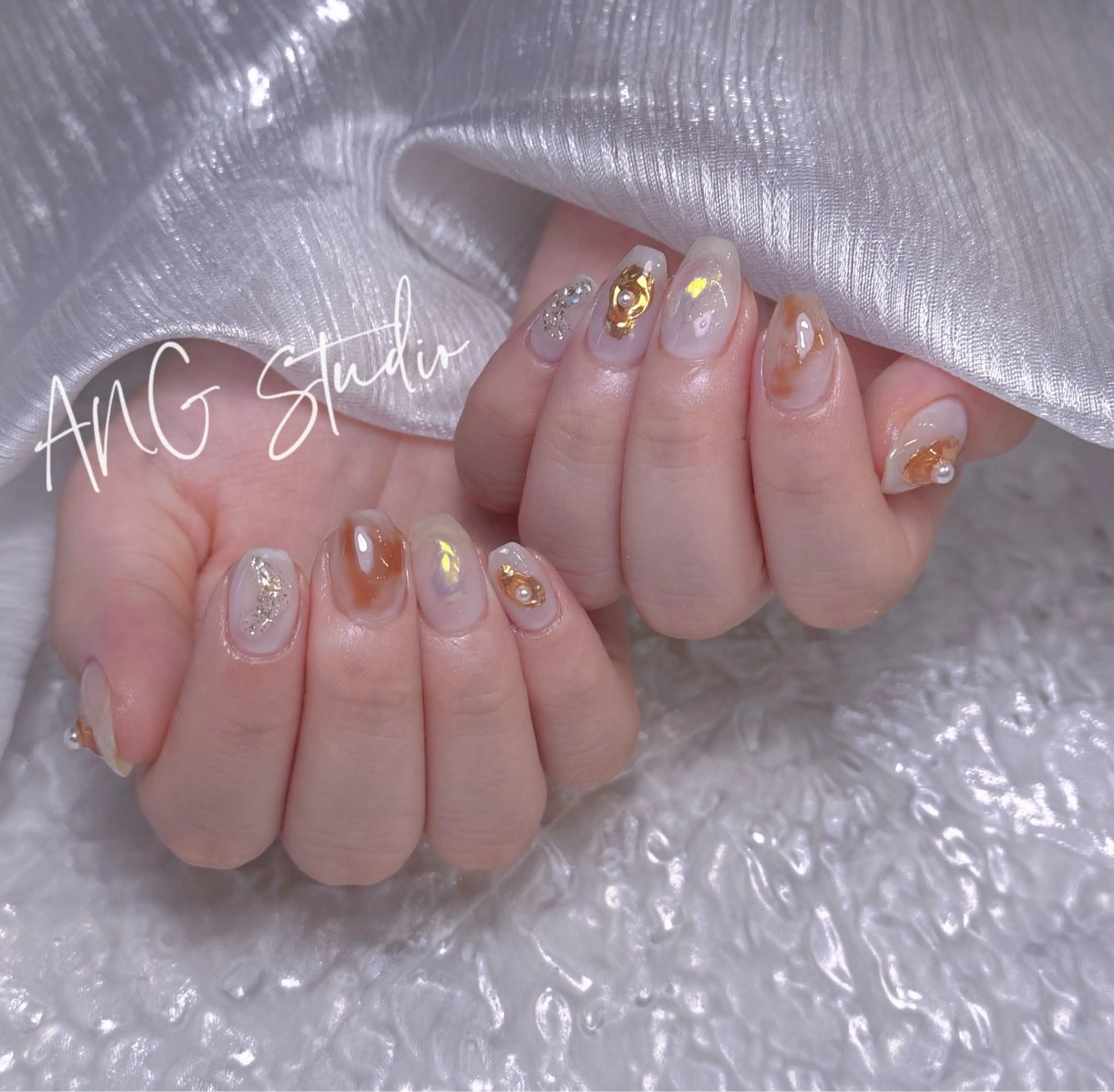 ネイル ハンドネイル ハンドケア ANG Studioのネイルデザイン