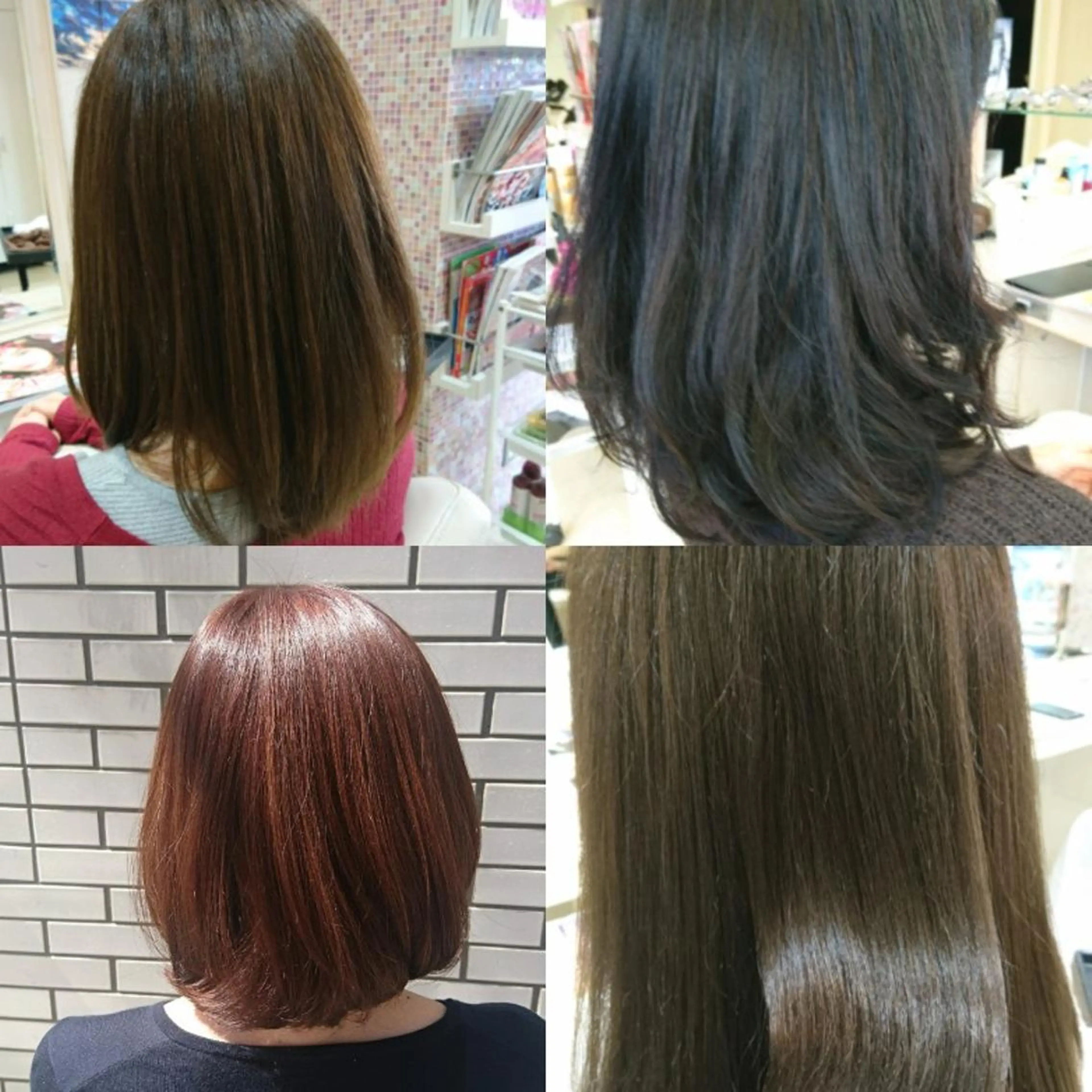 セミロング カラー パーマ 社内カット講師・店長 菅原賢一のヘアスタイル