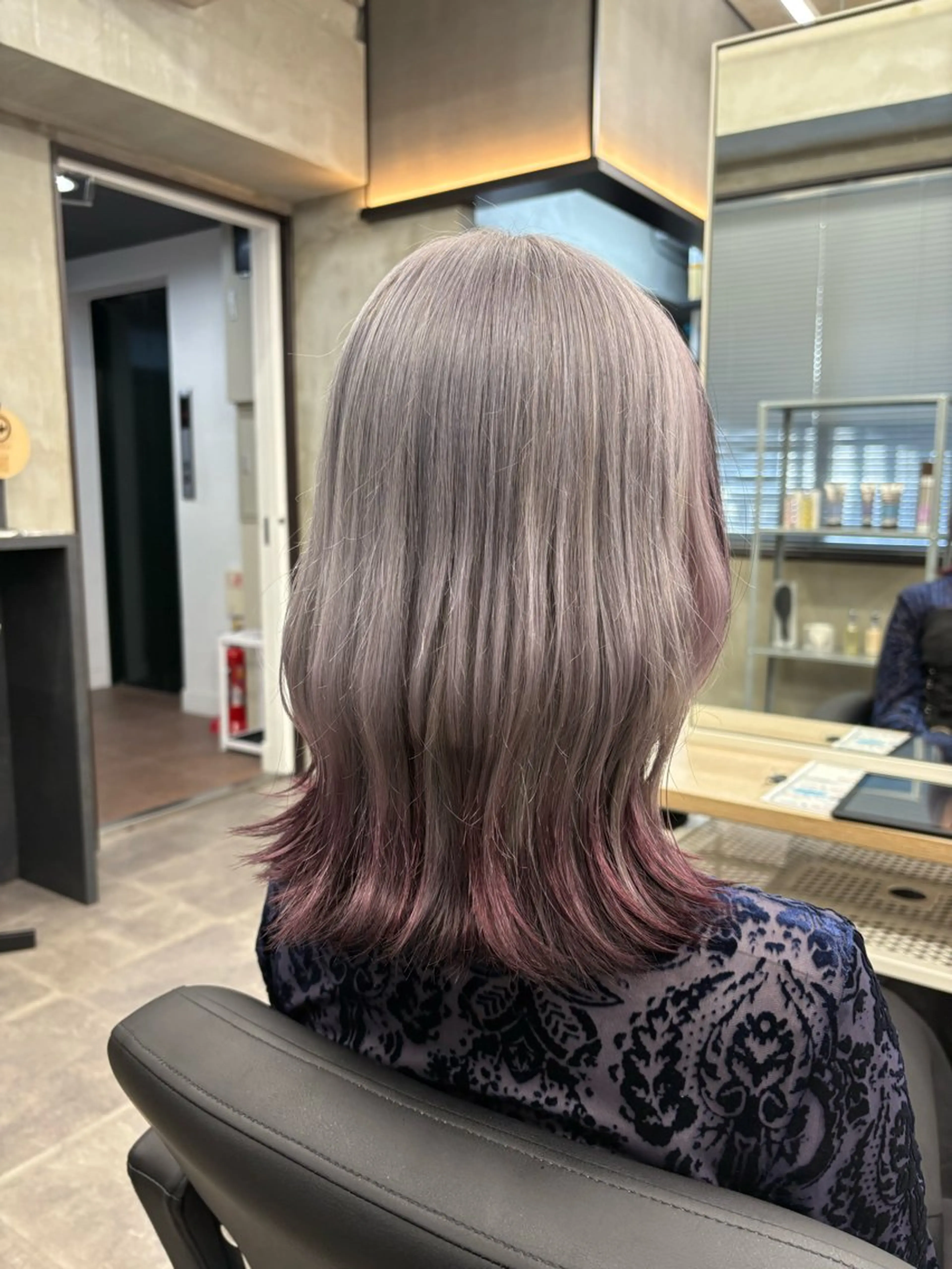 ミディアム カラー ✂️ショート指名 No.1 鍋田 貴大のヘアスタイル