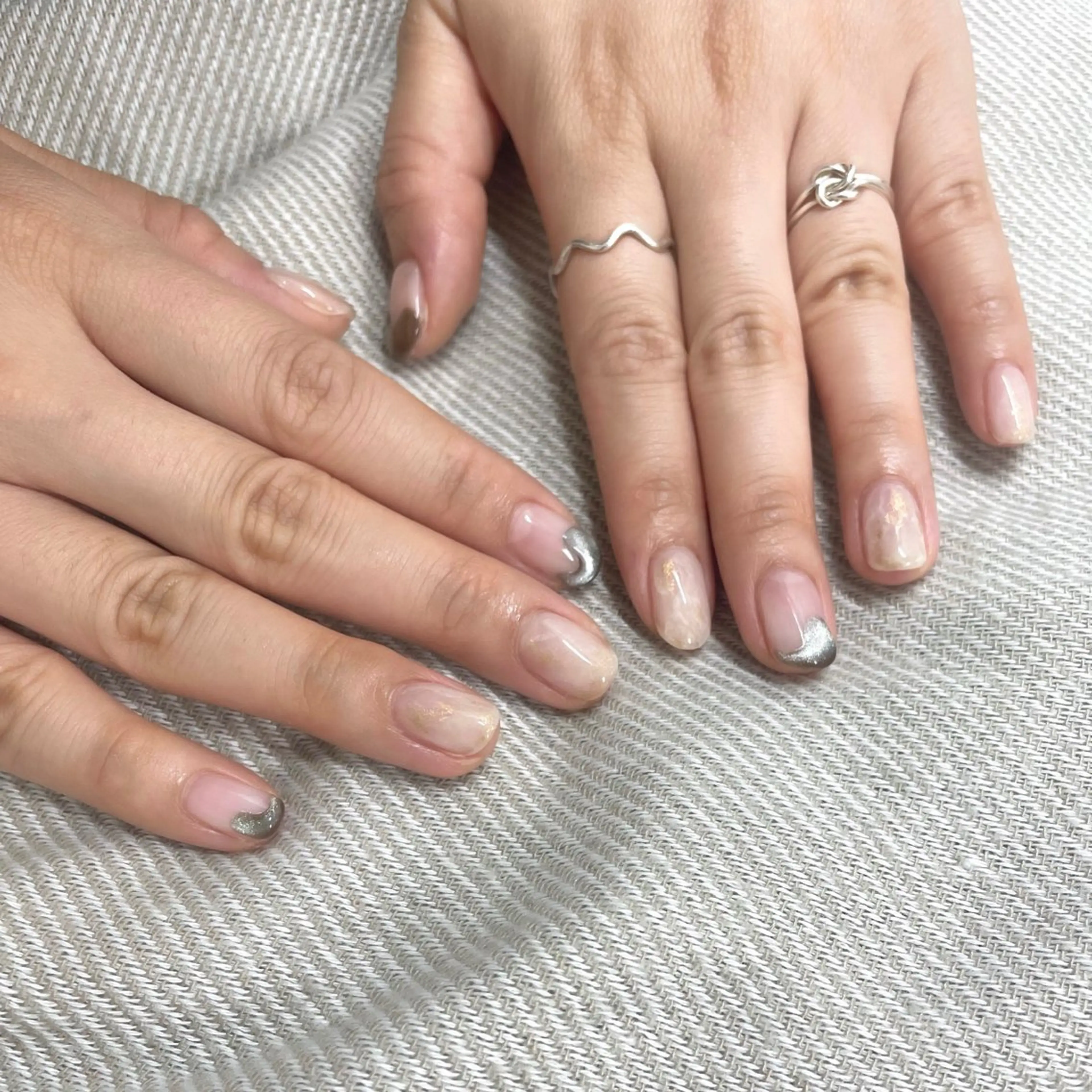 ネイル ハンドネイル nuás ニュアーズ  miaのネイルデザイン