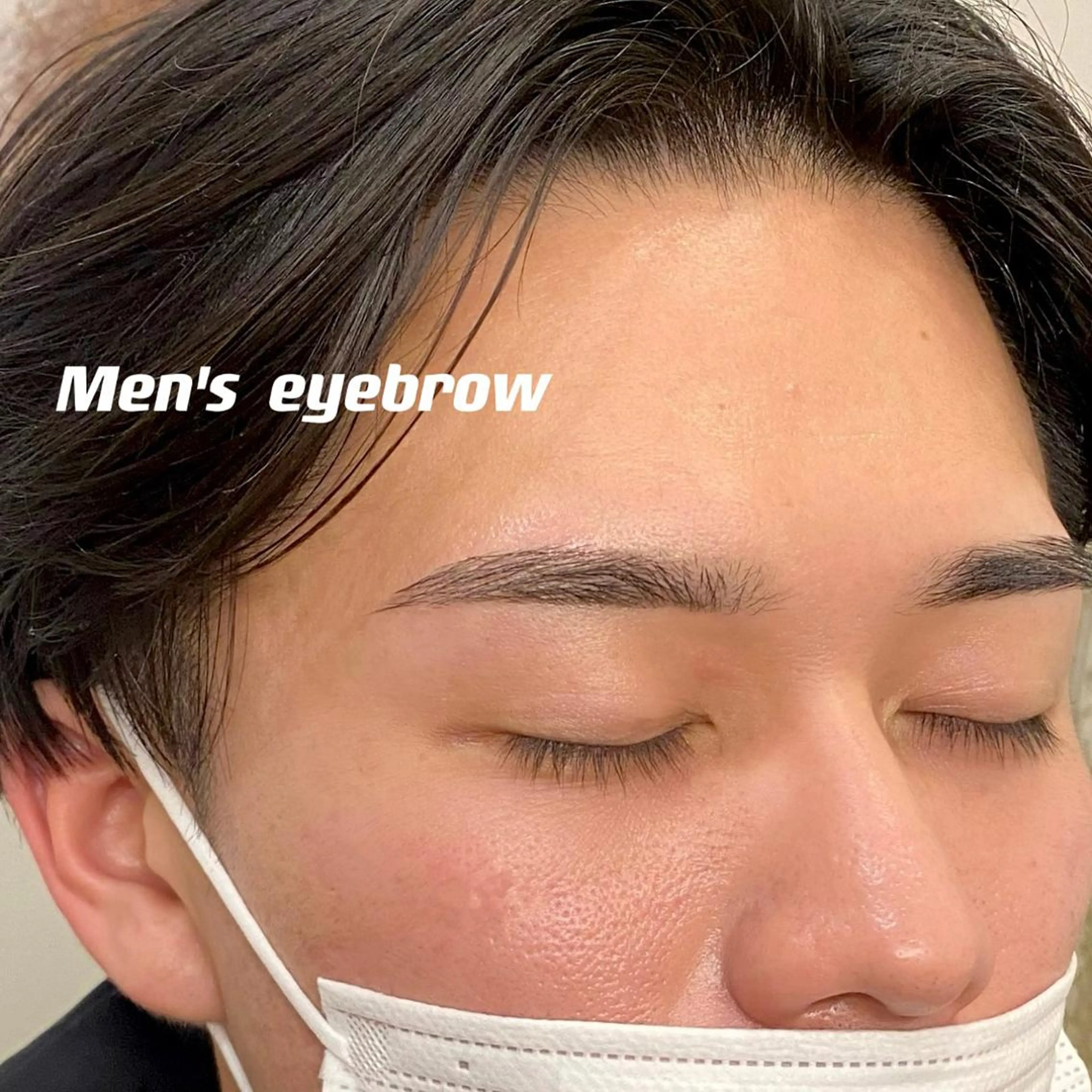 メンズ アイブロウ メンズアイブロウ MAQUM Rinoのマツエク・マツパデザイン