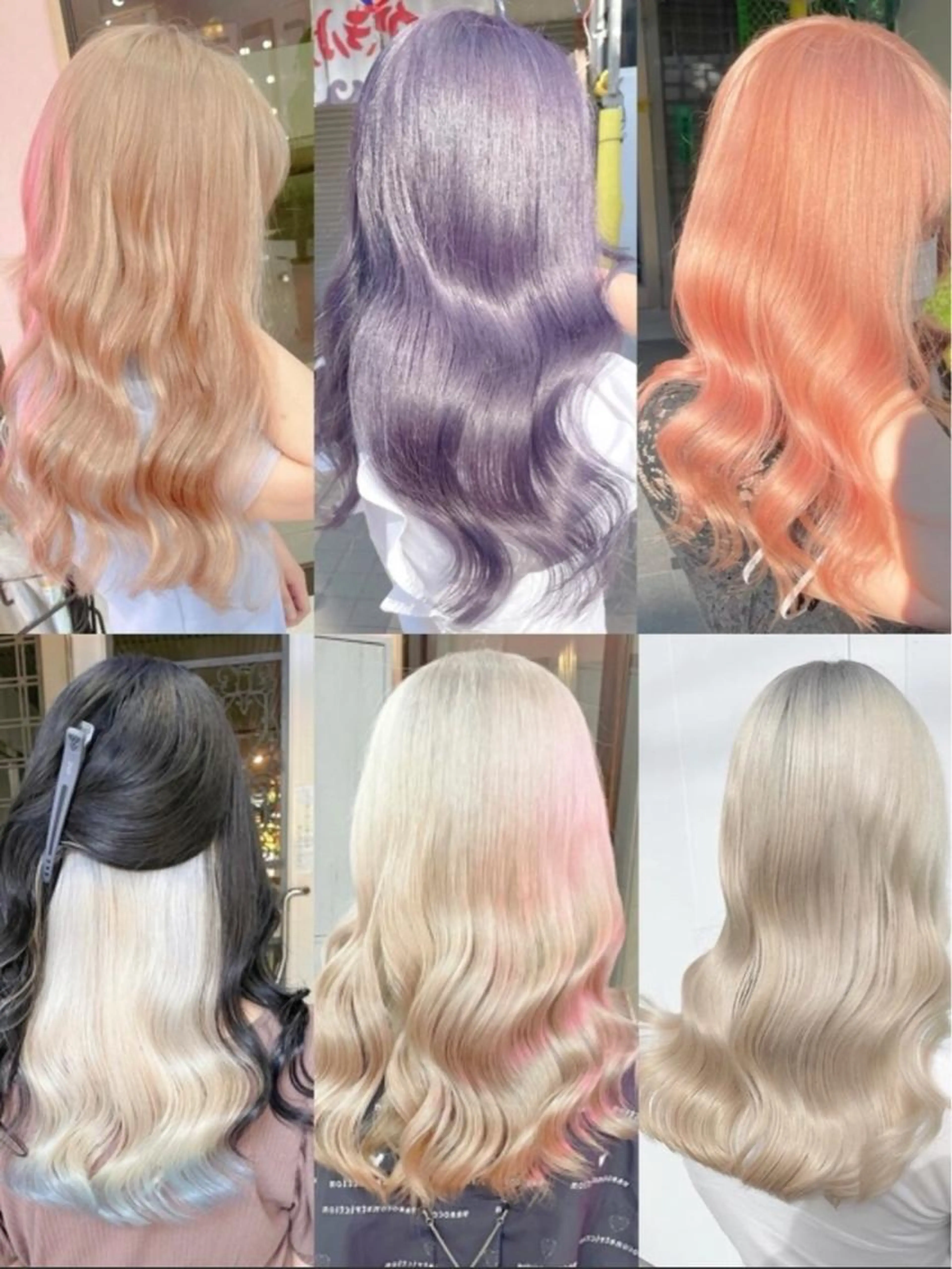 ✨🦄1回でホワイトリタッチ！🦄✨　　　　　プラチナホワイトリタッチブリーチ➕カラー➕トリートメント🍯の写真