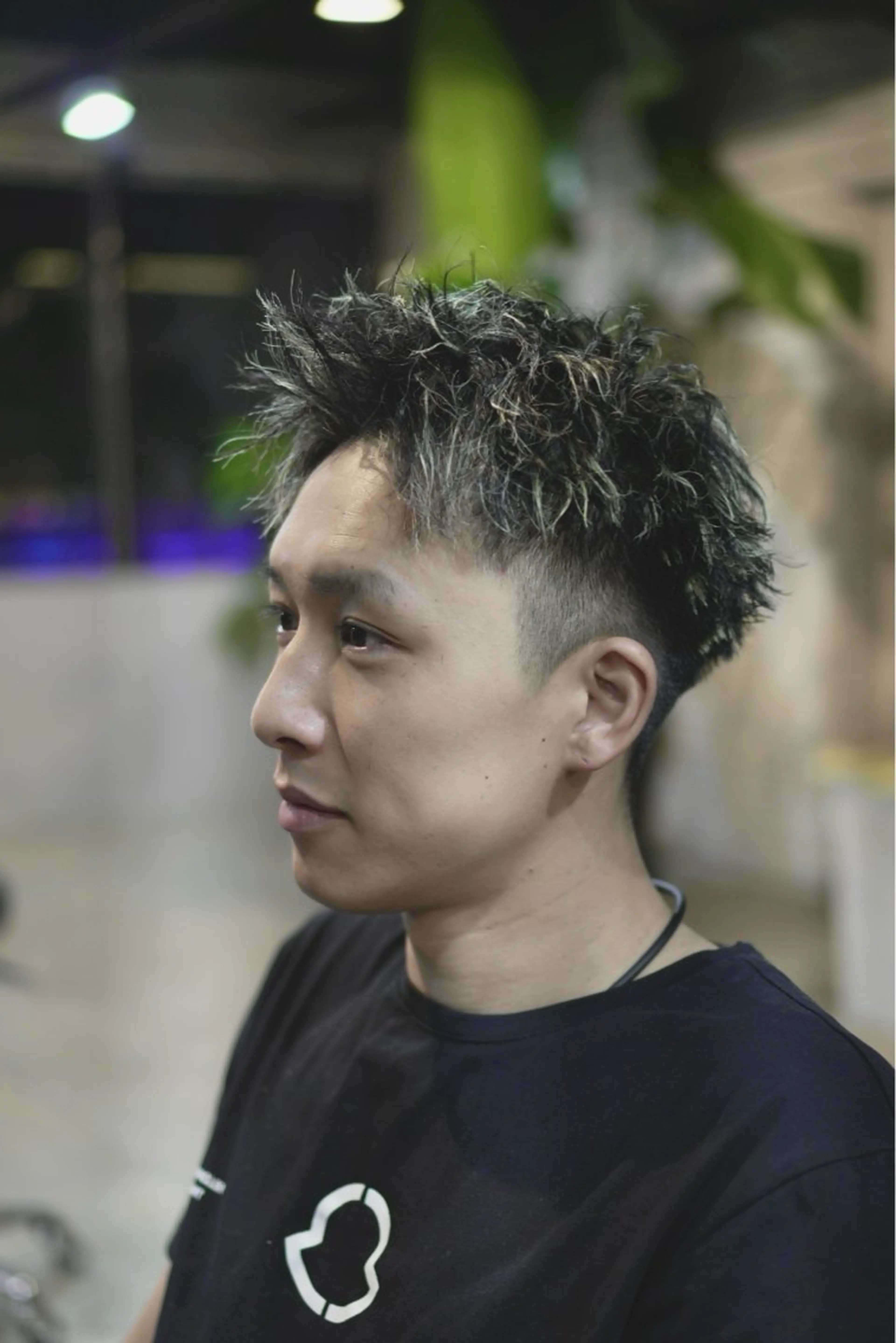 メンズカット＋パーマ＋ハイライトカラー　￥22550 ［栄/メンズパーマ］の写真