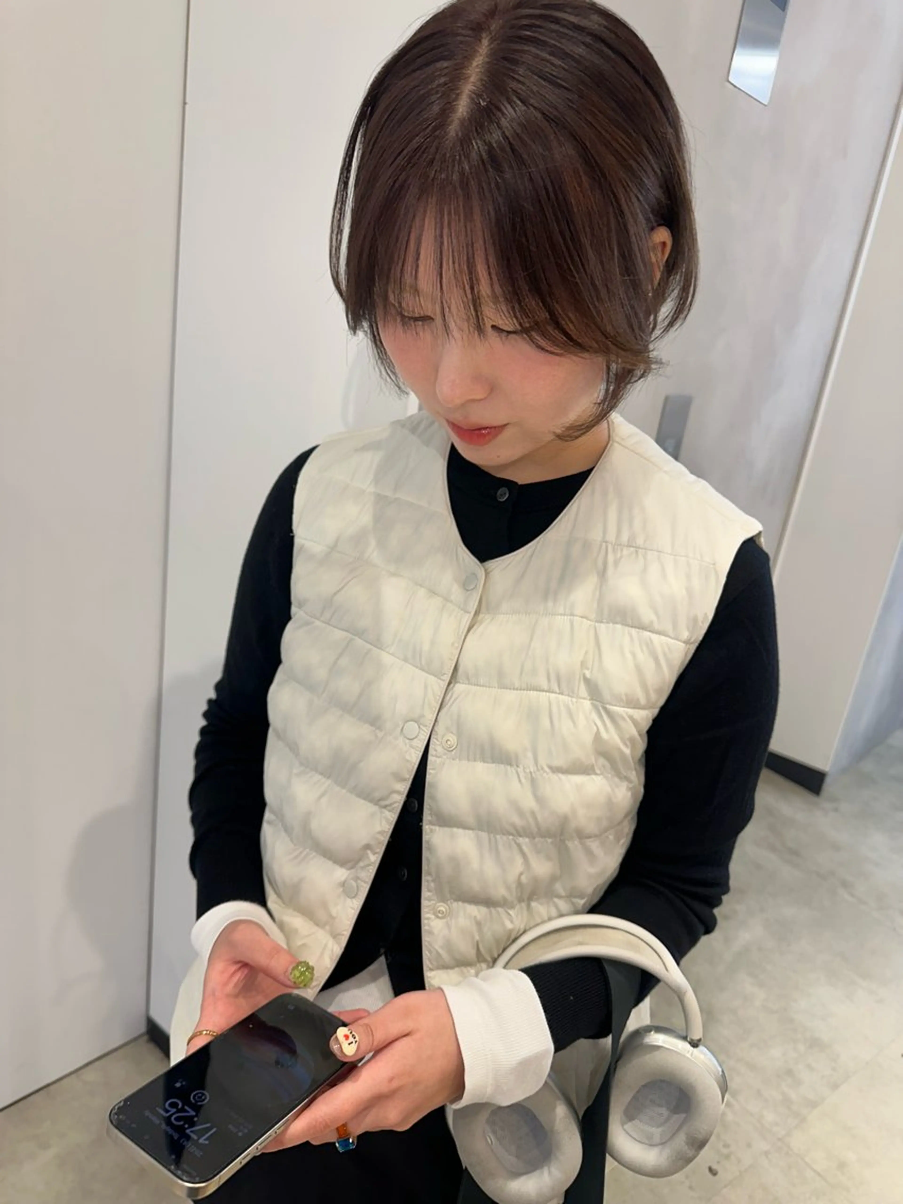 ショート カット ヘアカラー トリートメント 🎀韓国/髪質改善 長野美和🎀のヘアスタイル