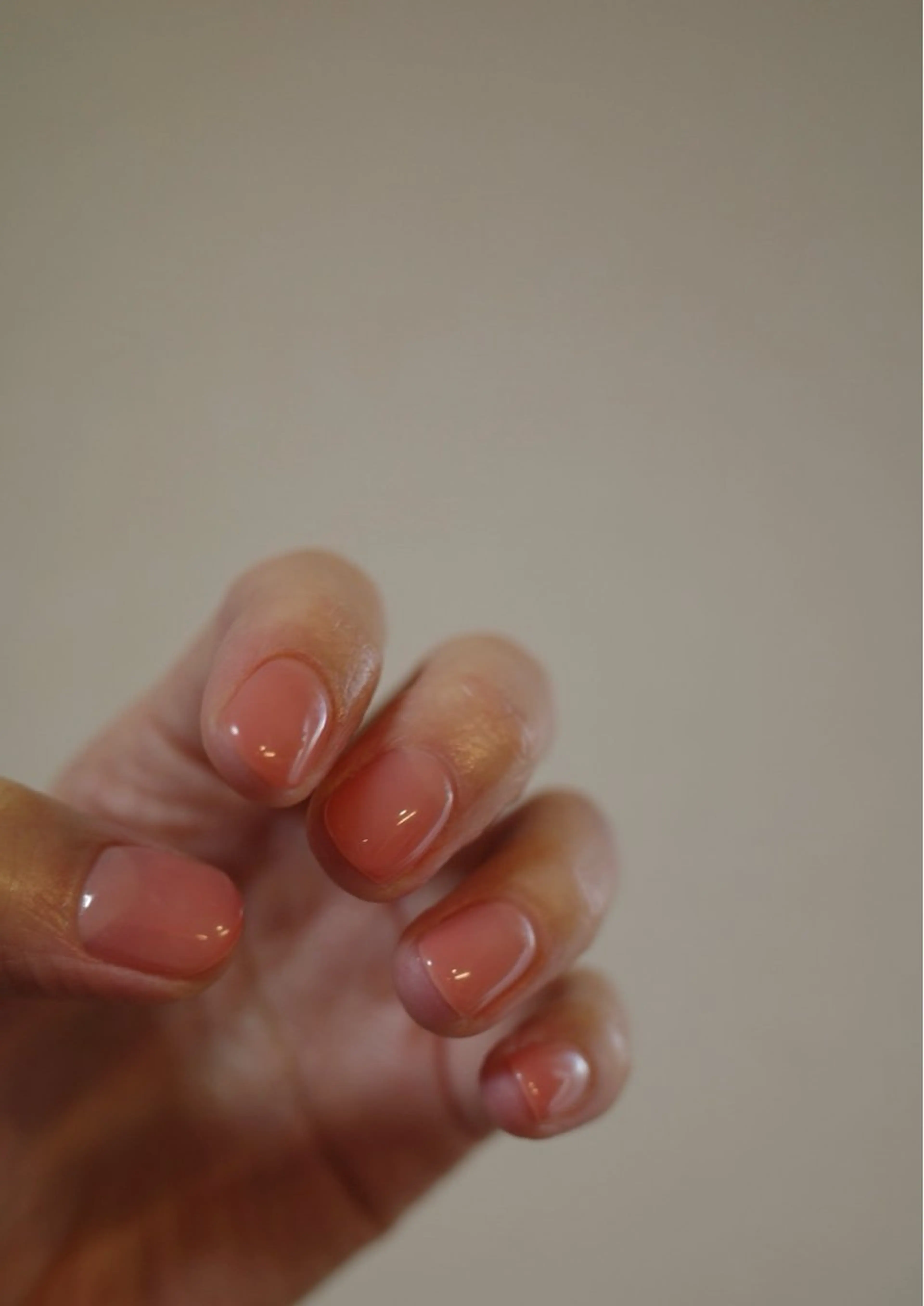 ネイル ワンカラーネイル 春ネイル ハンドネイル 松下 れみのネイルデザイン