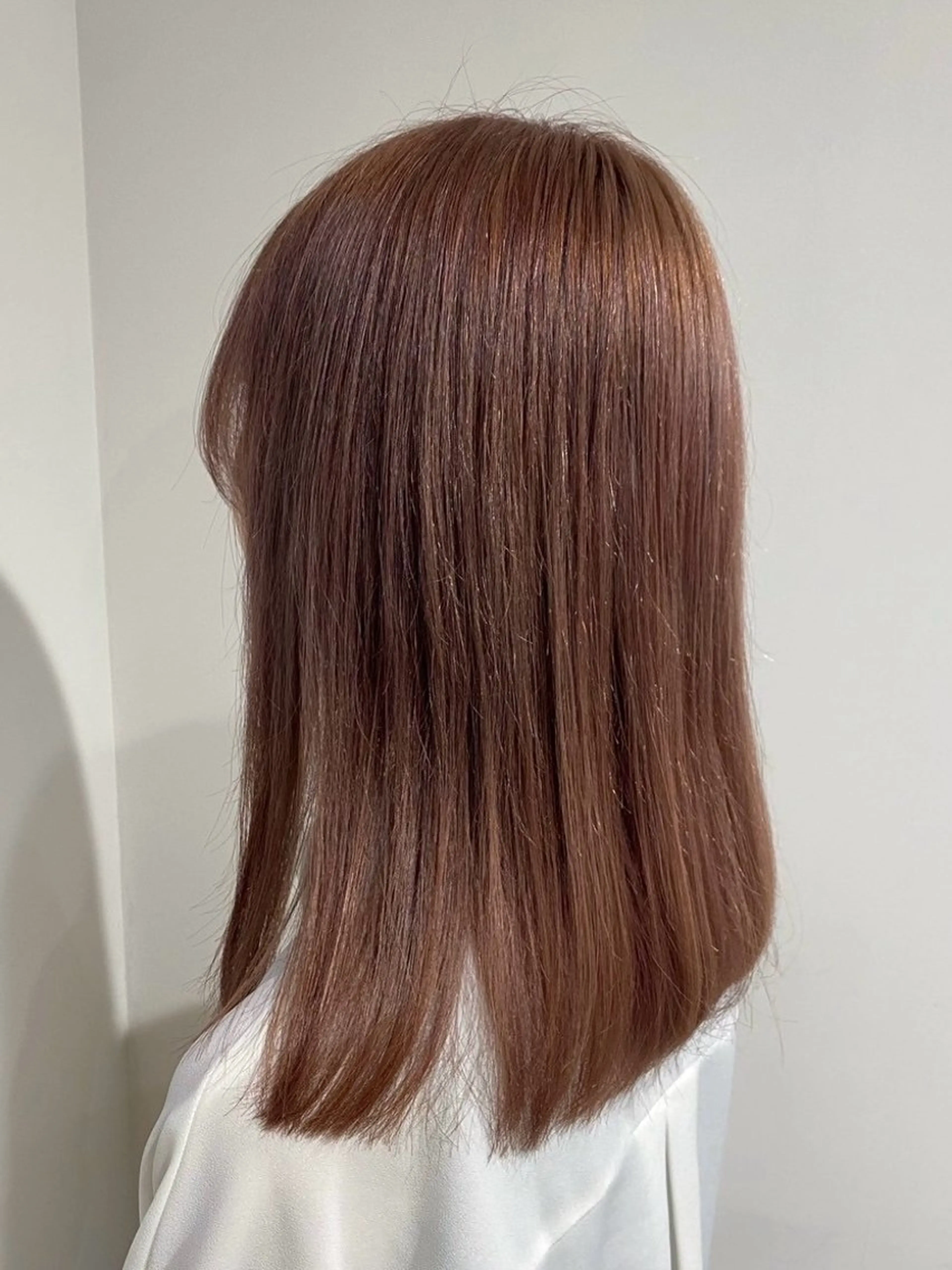 ロング ヘアカラー 暖色カラー🌺／ 髪質改善🌿／ゆうかのヘアスタイル