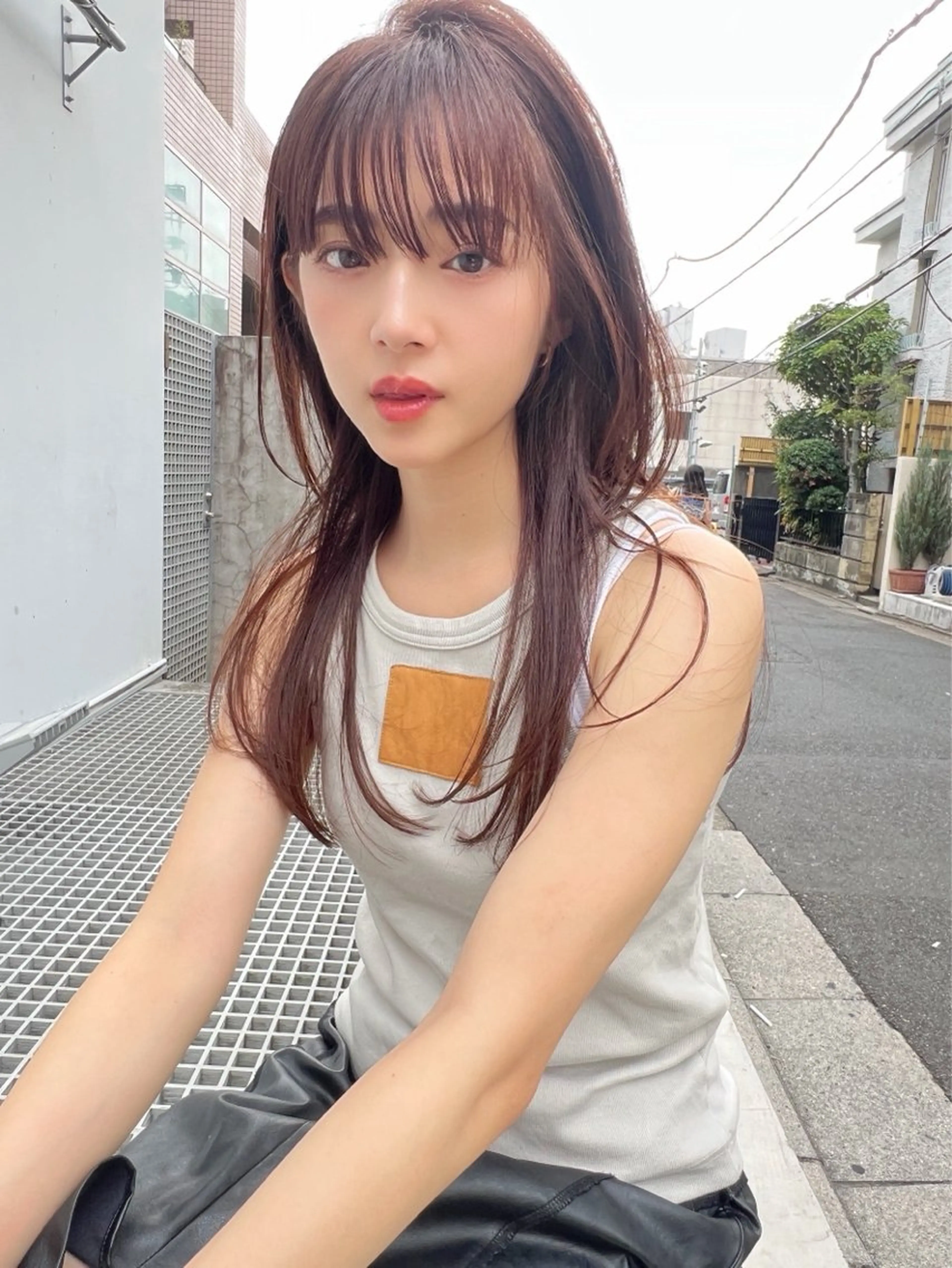 ロング カラー ラベンダーカラー 🏄MUSASHI カラー/レイヤー/のヘアスタイル