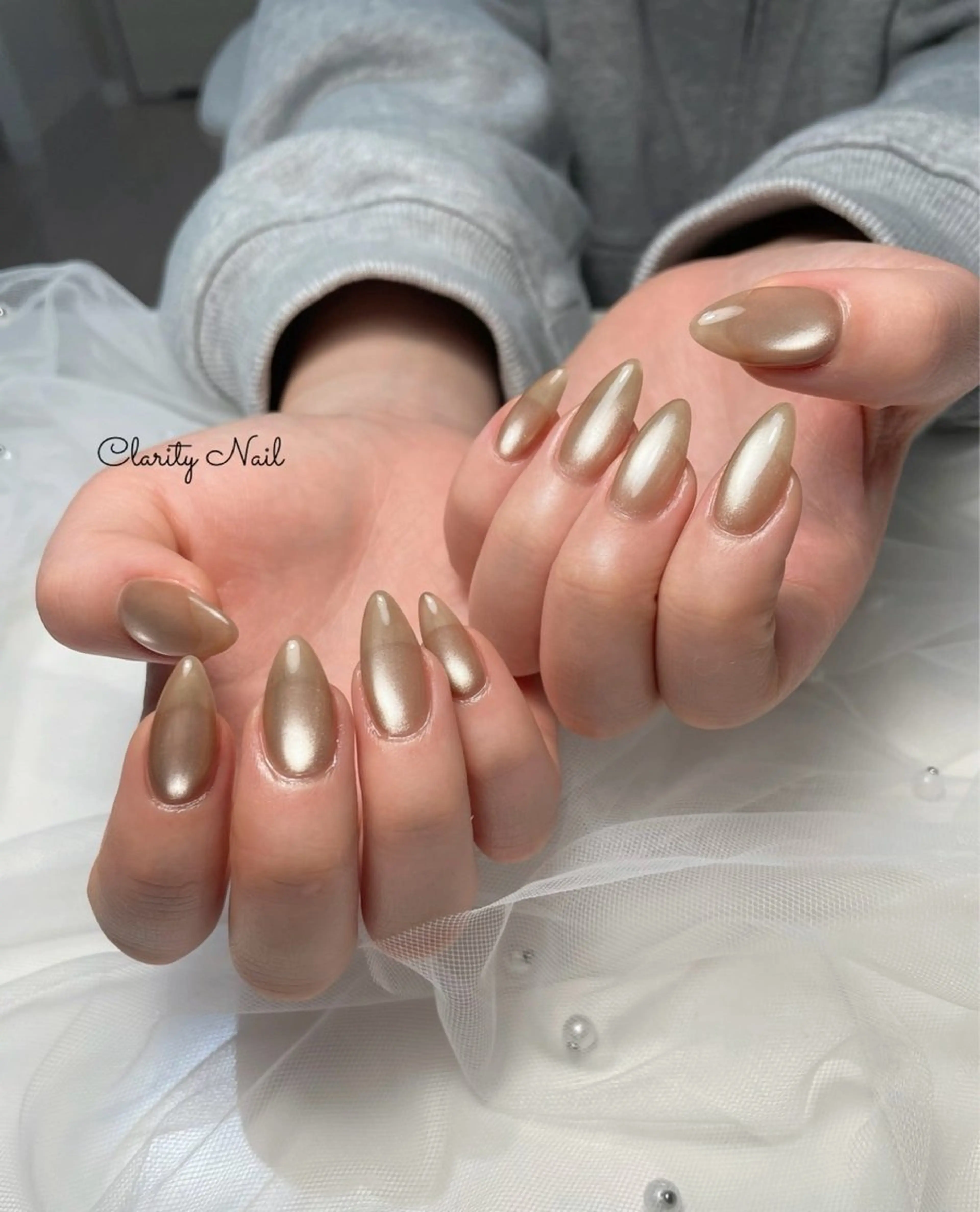 ネイル ワンカラーネイル ハンドネイル Clarity Nailのネイルデザイン