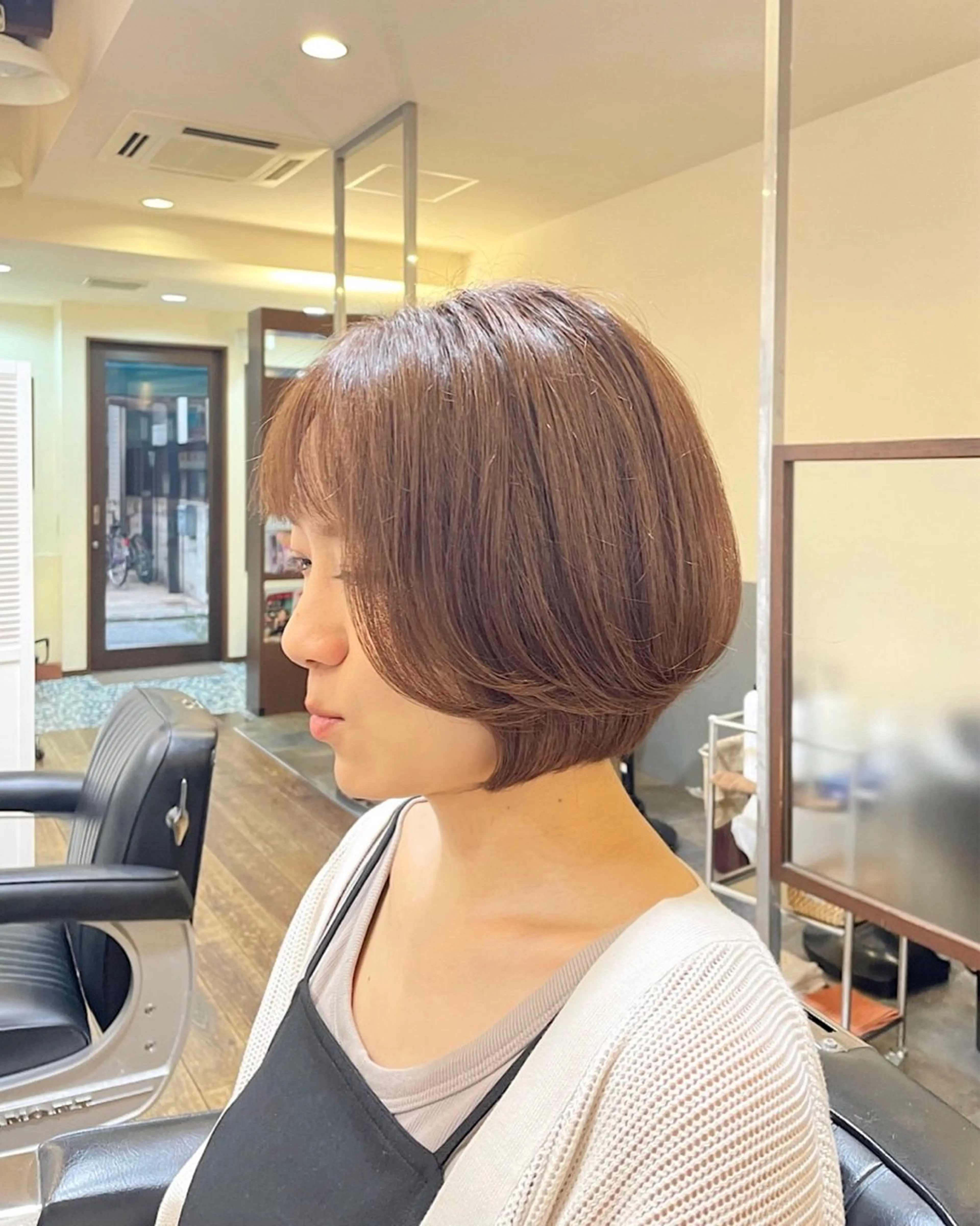 ショート ショートボブ ボブ ショートヘア 中川 淳一朗のヘアスタイル