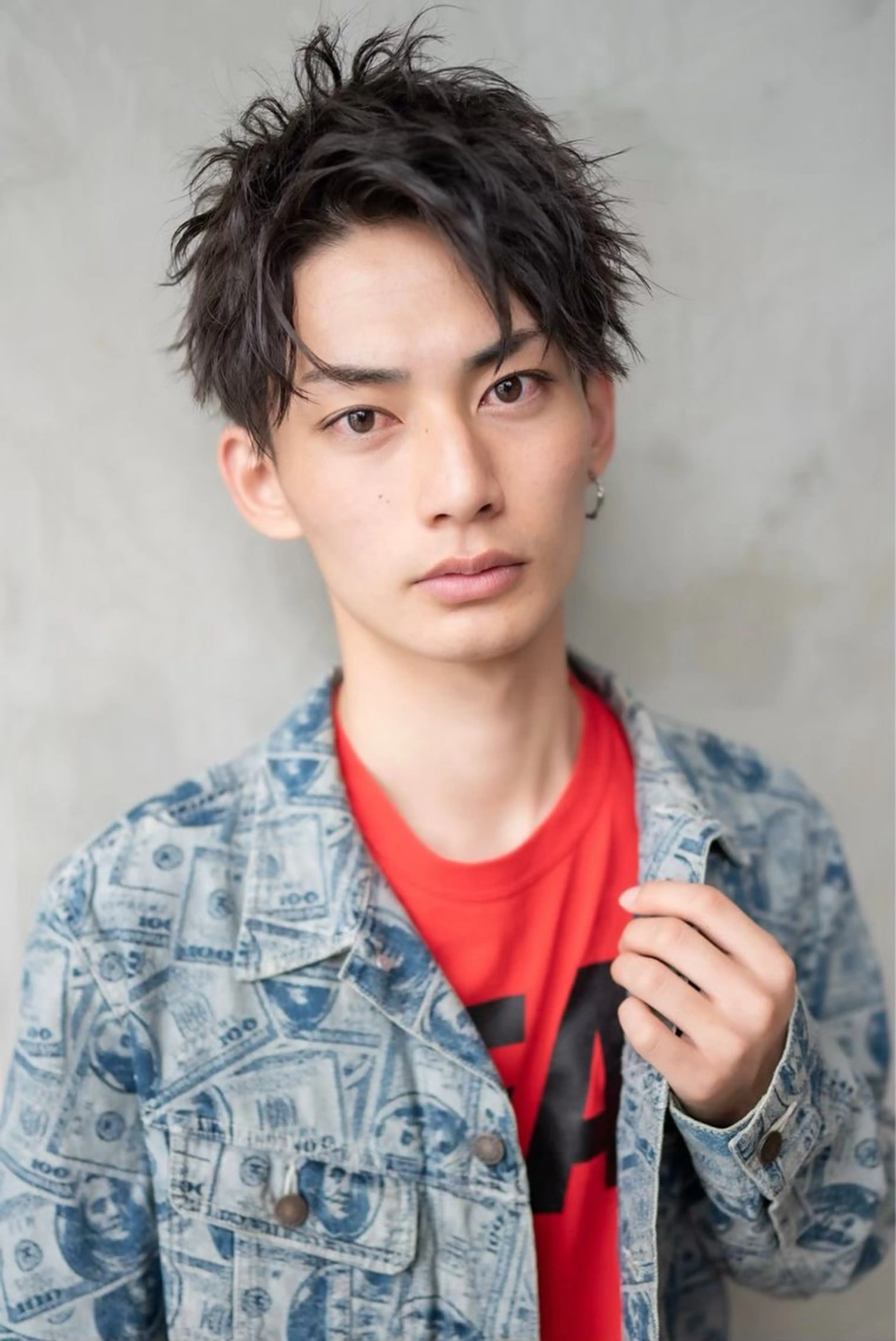 ショート メンズ ⚡メンズパーマフ ェードカットTomyのヘアスタイル