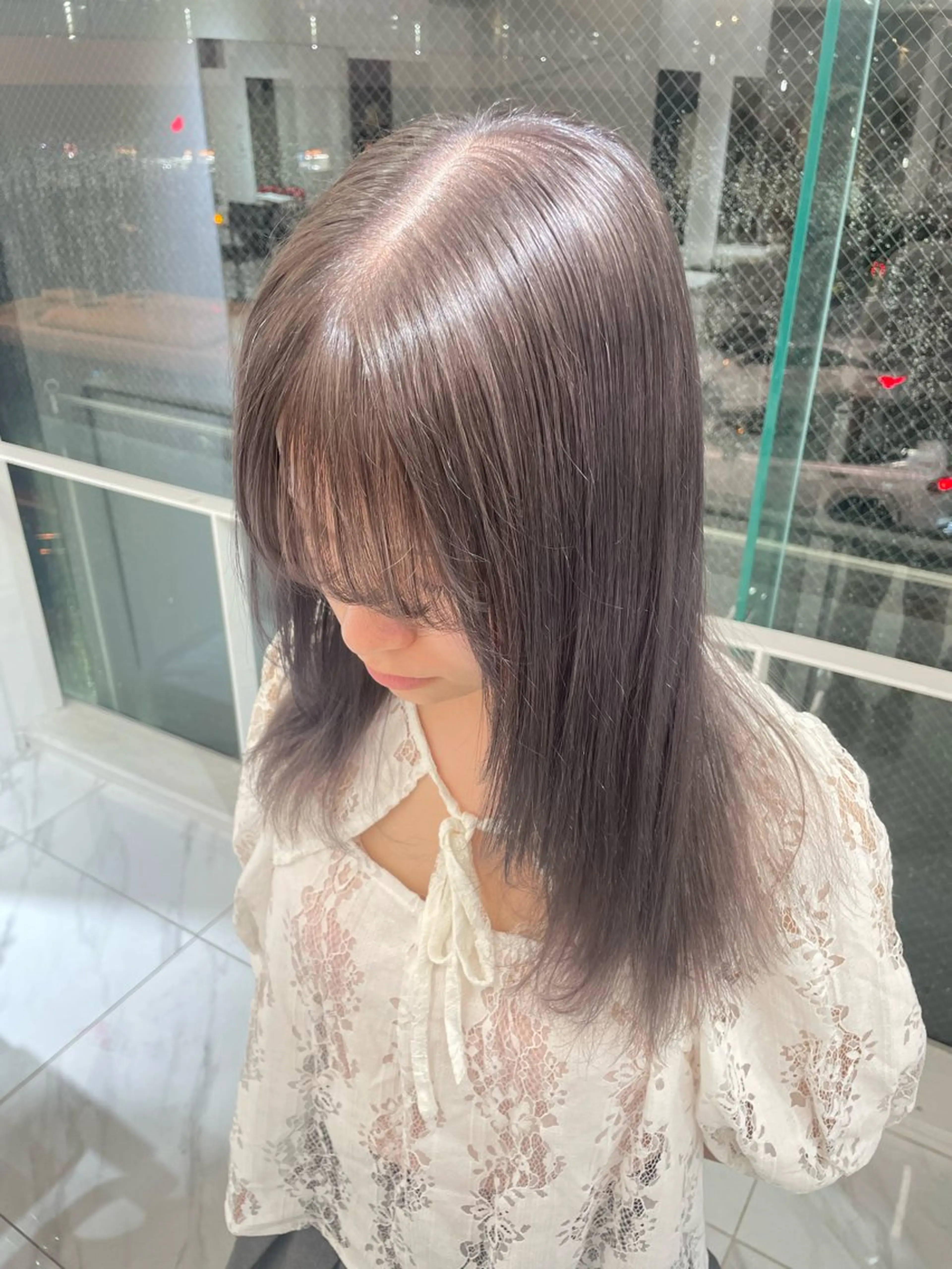 ミディアム カラー ヘアカラー 🎀カット美容師🎀 yuiのヘアスタイル