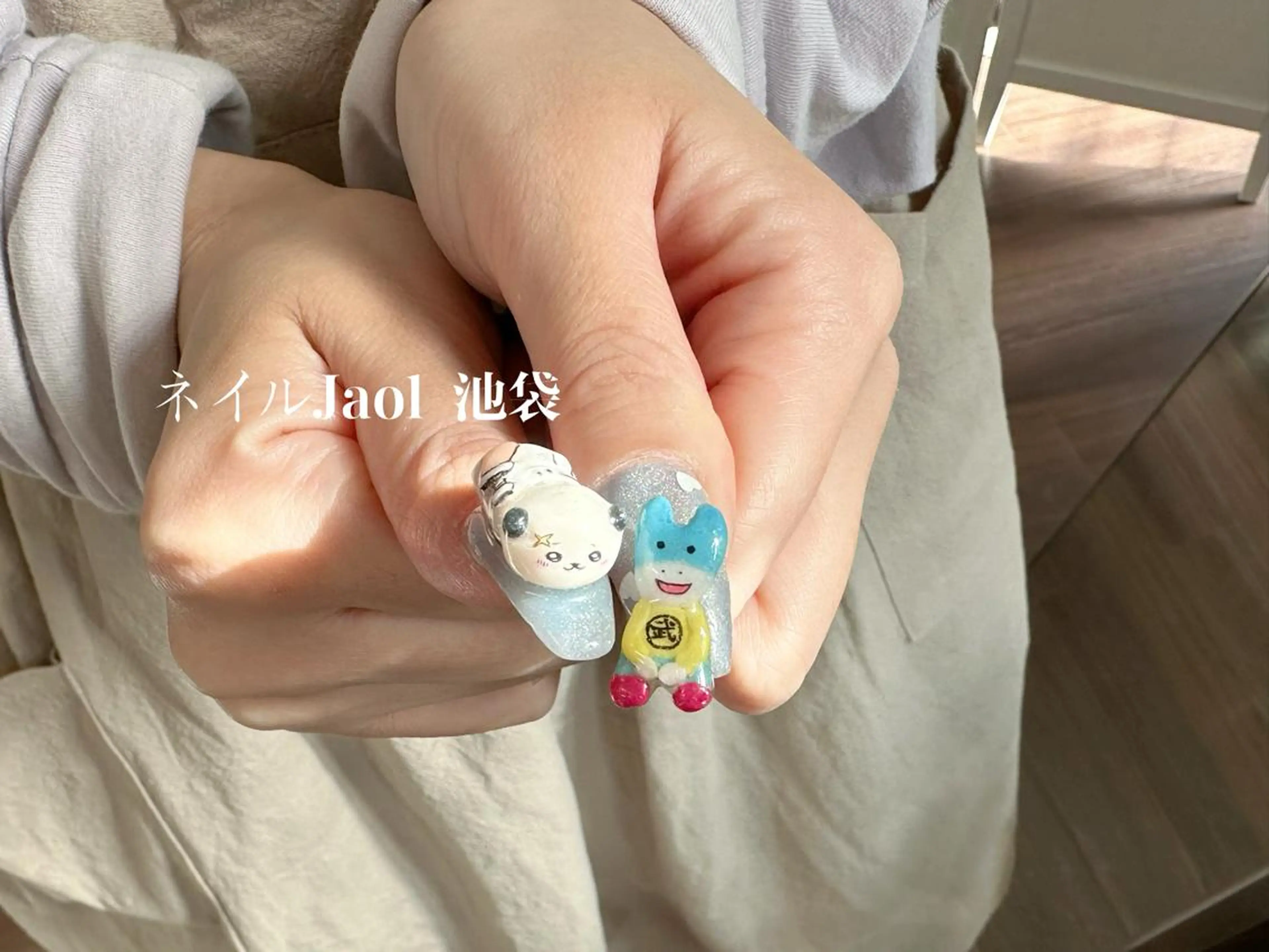 セミロング ネイルJaol 池袋のネイルデザイン