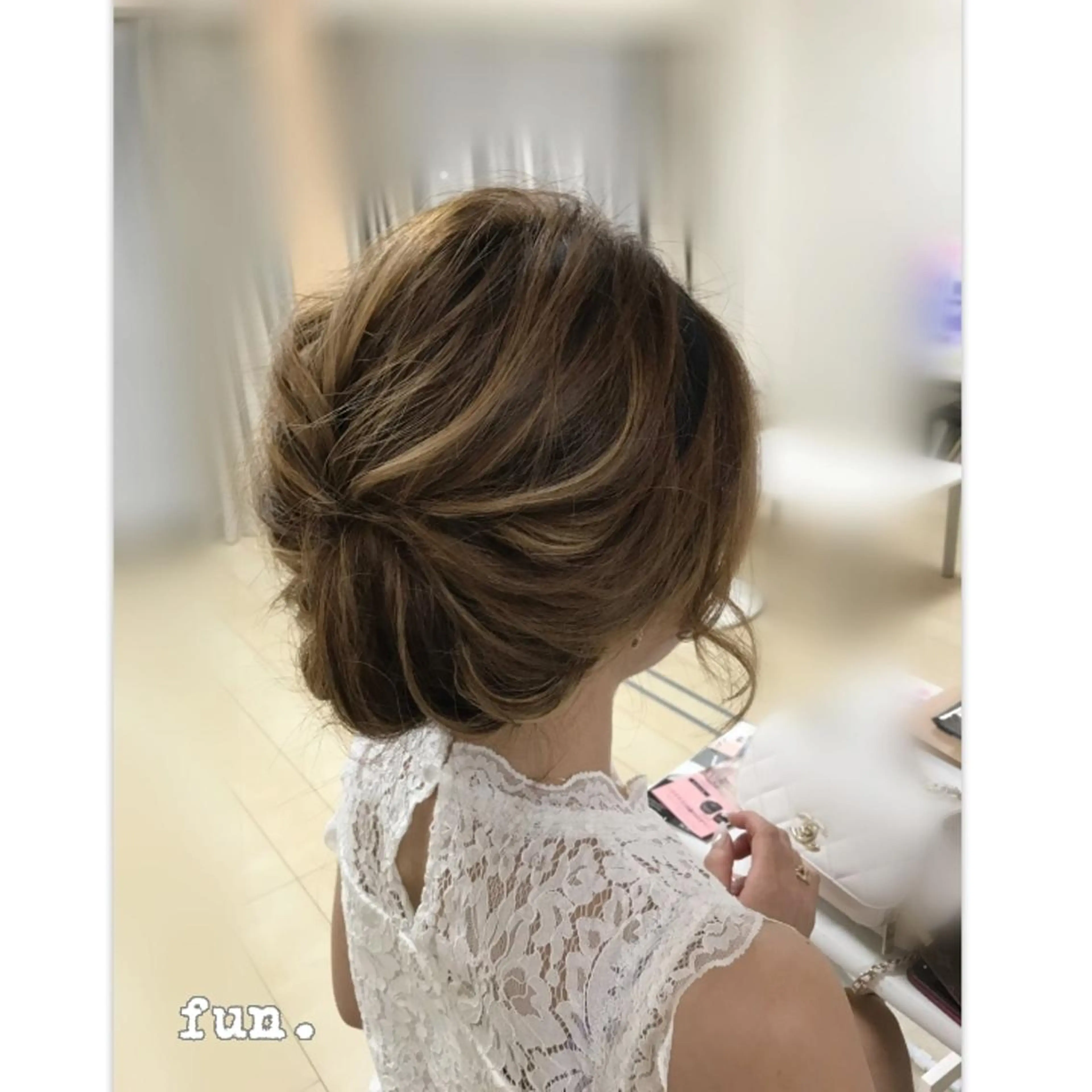 ミディアム ヘアアレンジ fun./ヘアセット /エクステ/着付のその他イメージ