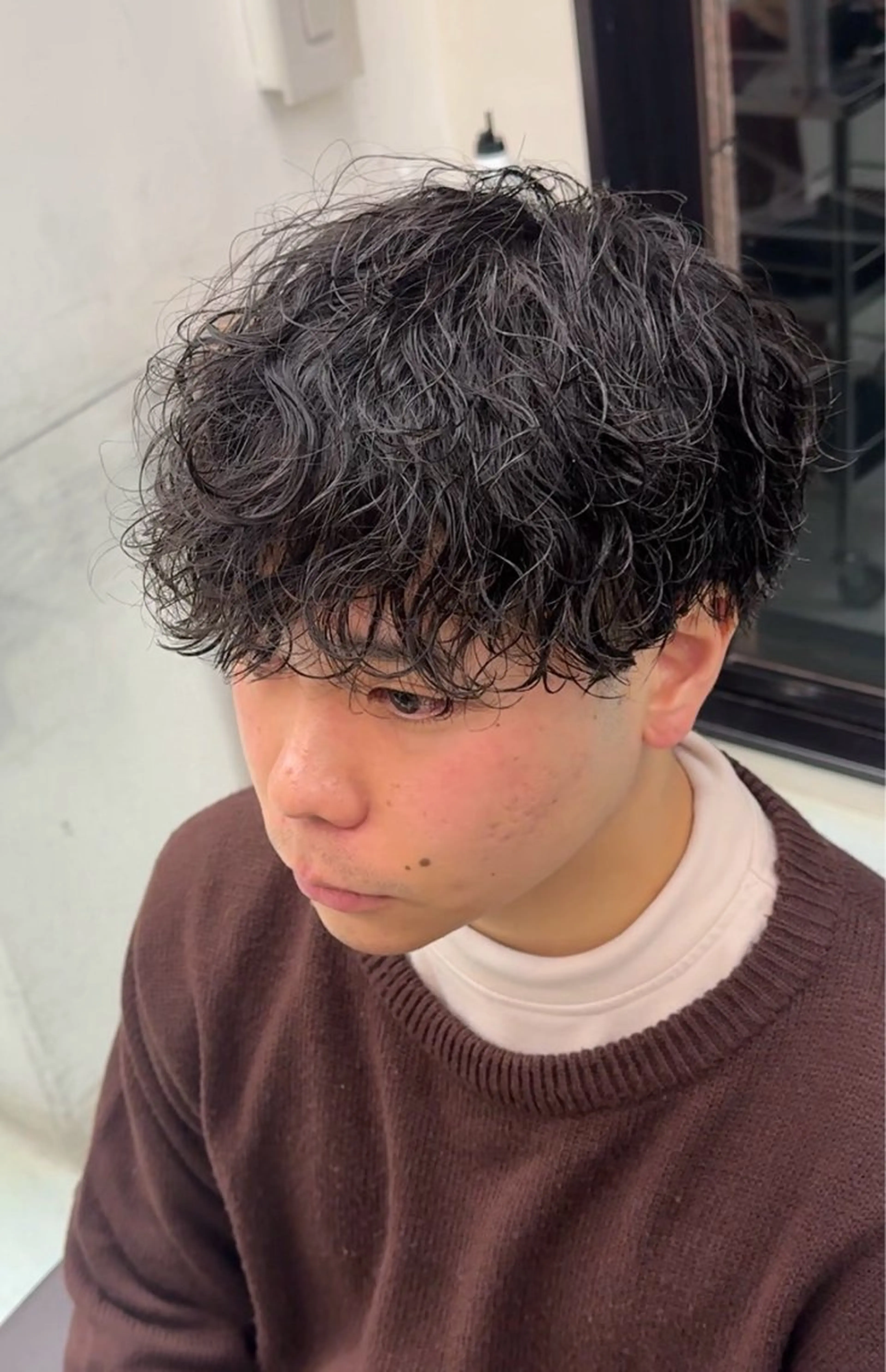 ショート パーマ カット パーマ 小芝涼介/レイヤー /メンズパーマ✂️のヘアスタイル