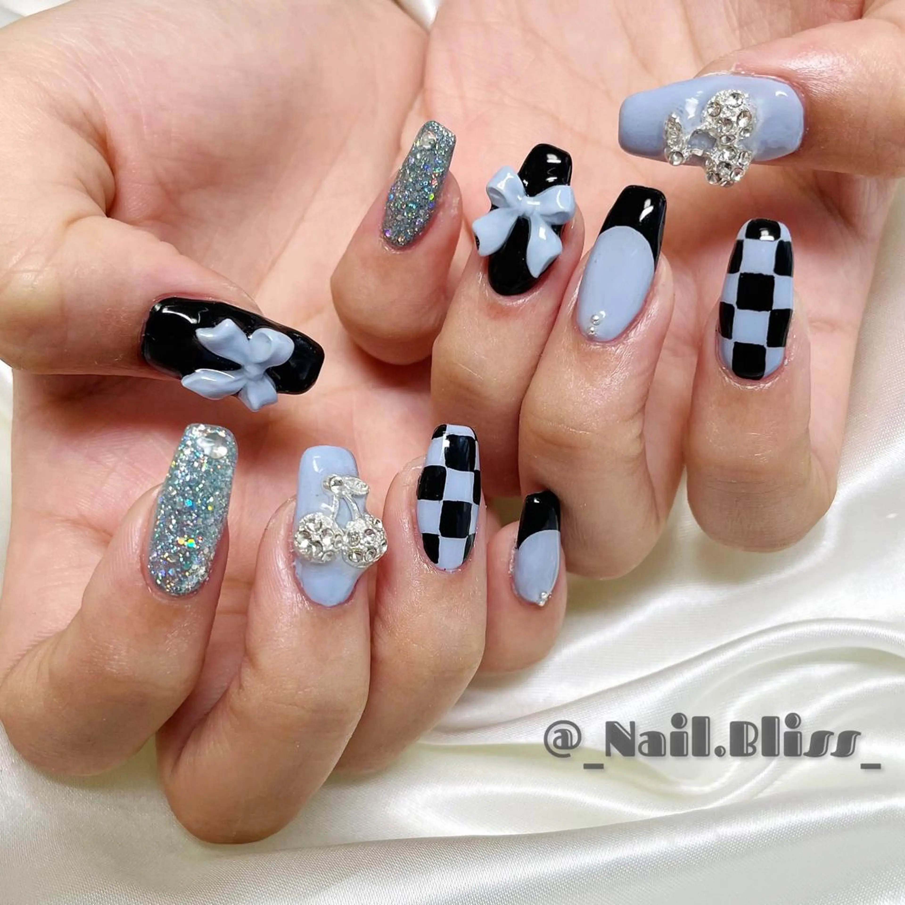 ネイル 持ち込み ハンドネイル NAIL BLISSのネイルデザイン