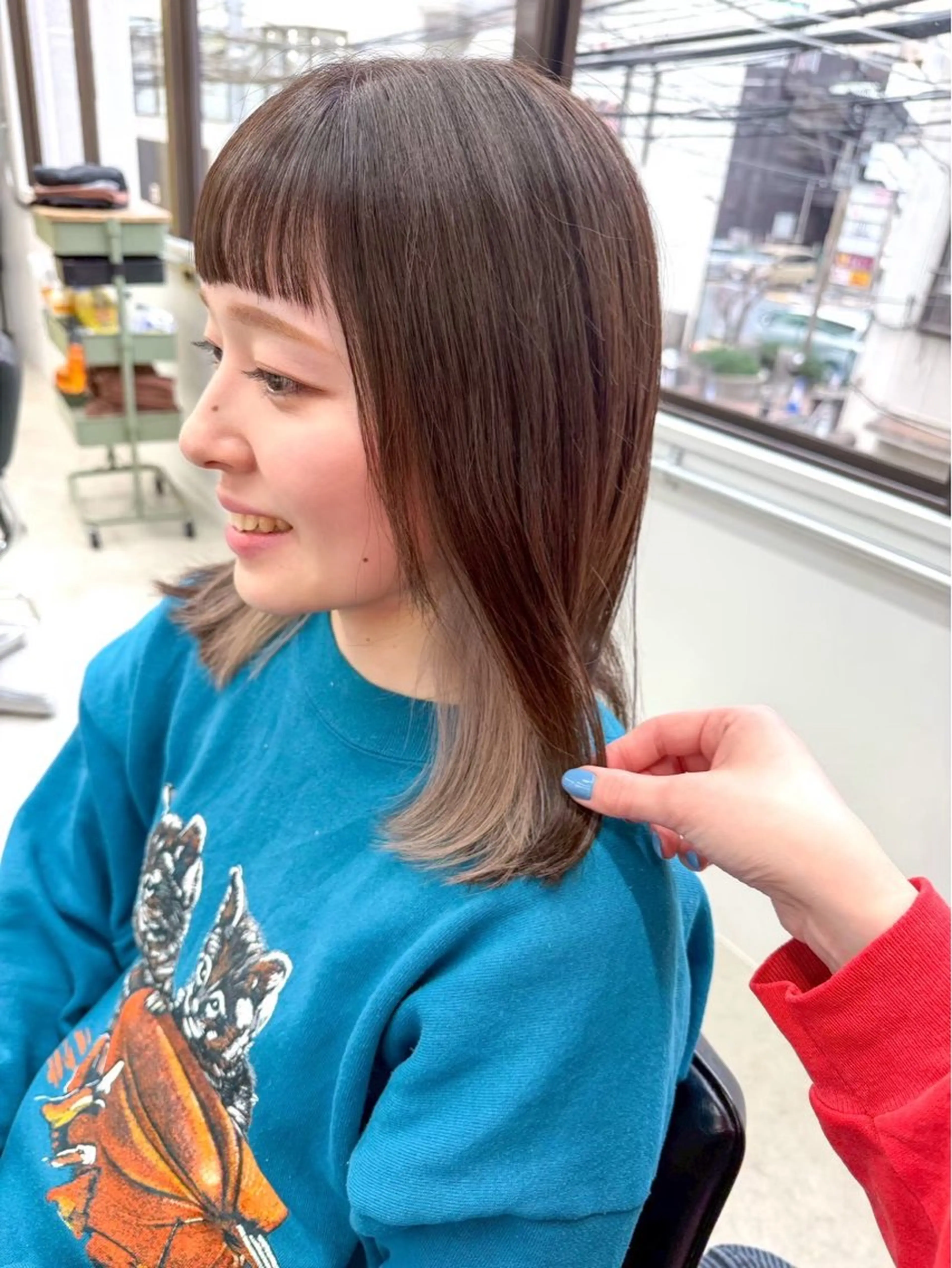 【デザイン🧞‍♀️】カット＋インナーカラー＋トリートメントの写真