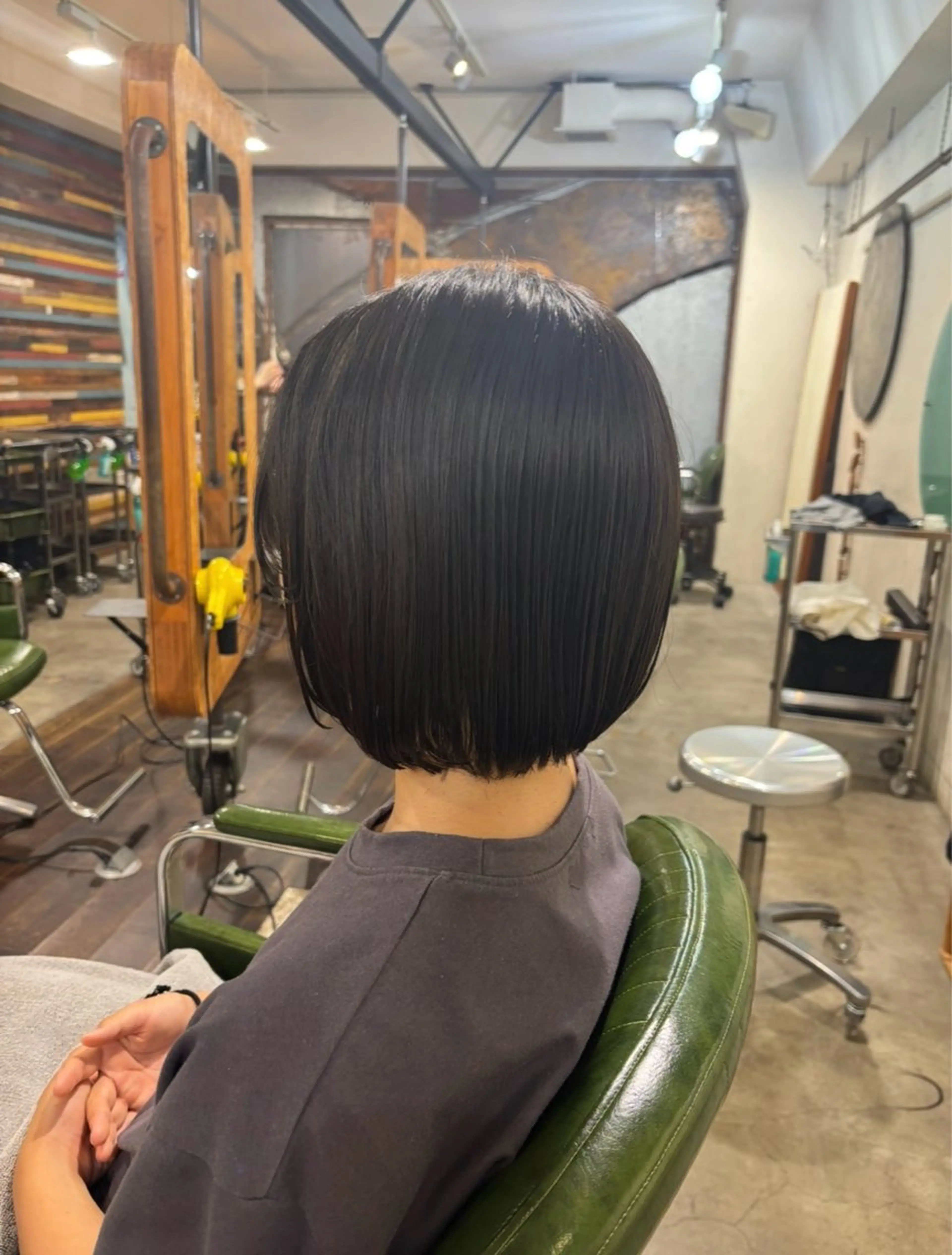 ショート カラー パーマ 🧃吉祥寺/ショート ボブ/カサイ🧃のヘアスタイル