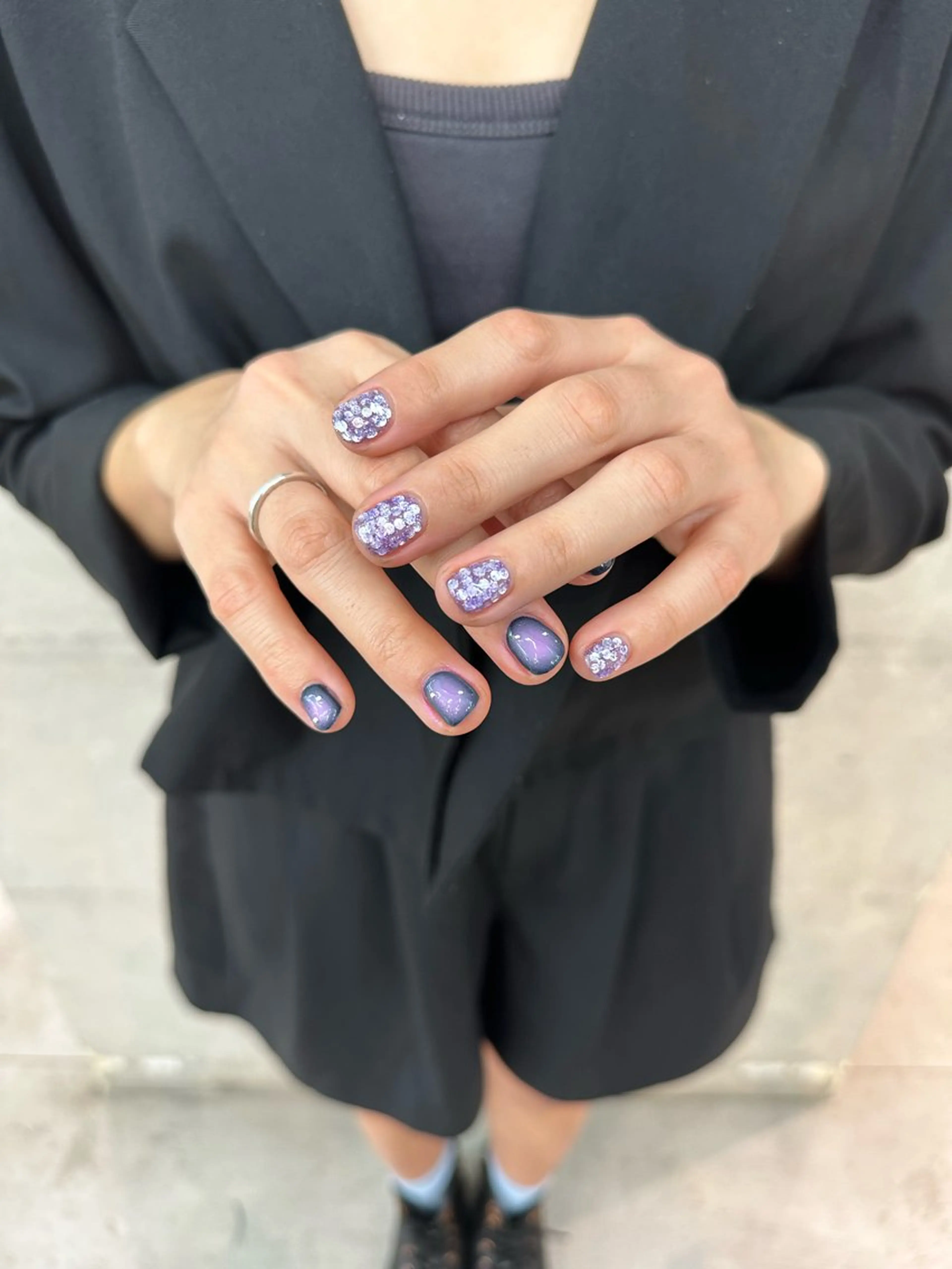 ネイル ハイトーン特化 pepe🎀のヘアスタイル