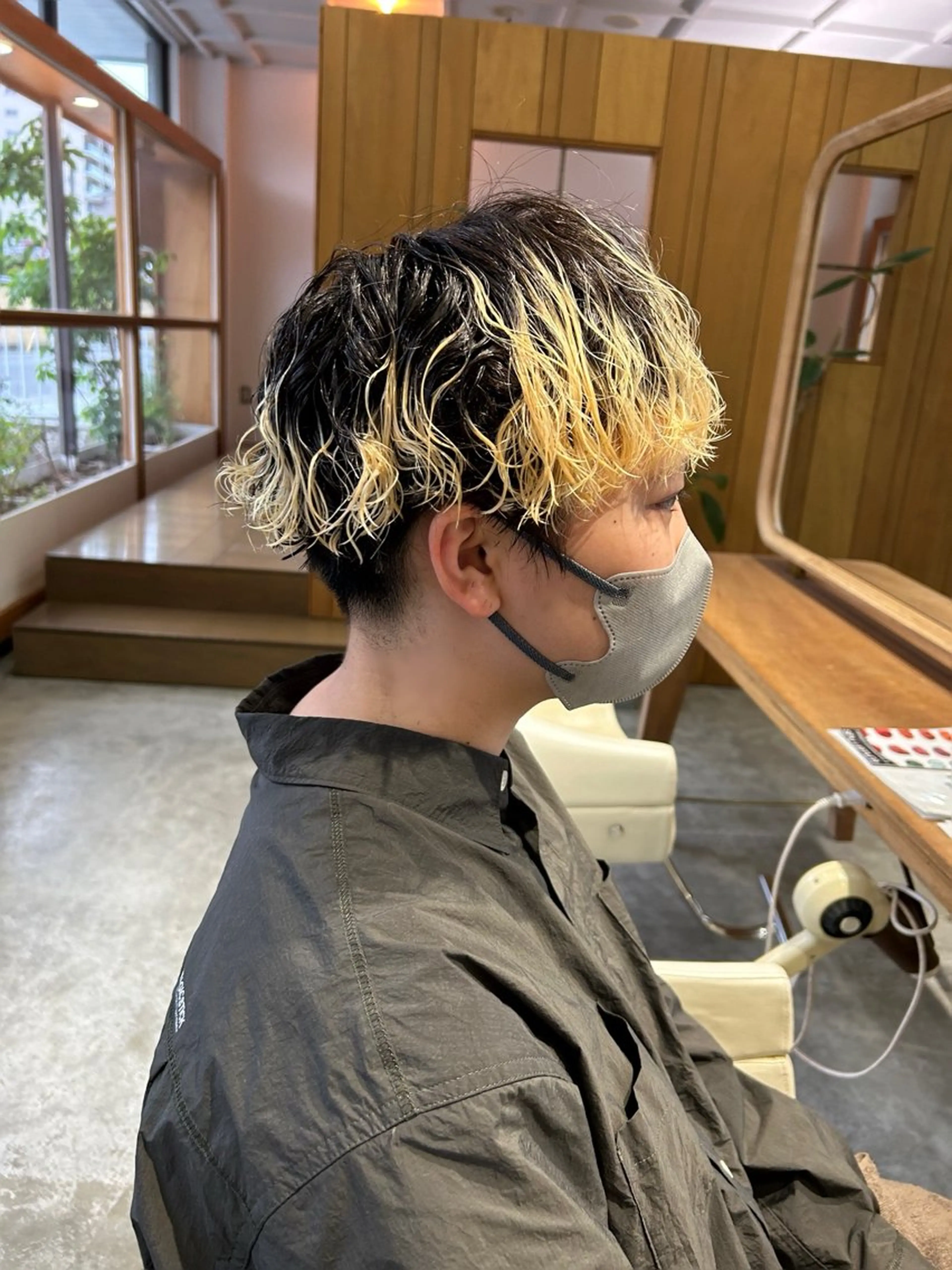 ショート パーマ カット パーマ fulam所属・佐藤 悠生 メンズパーマ.カットのヘアスタイル