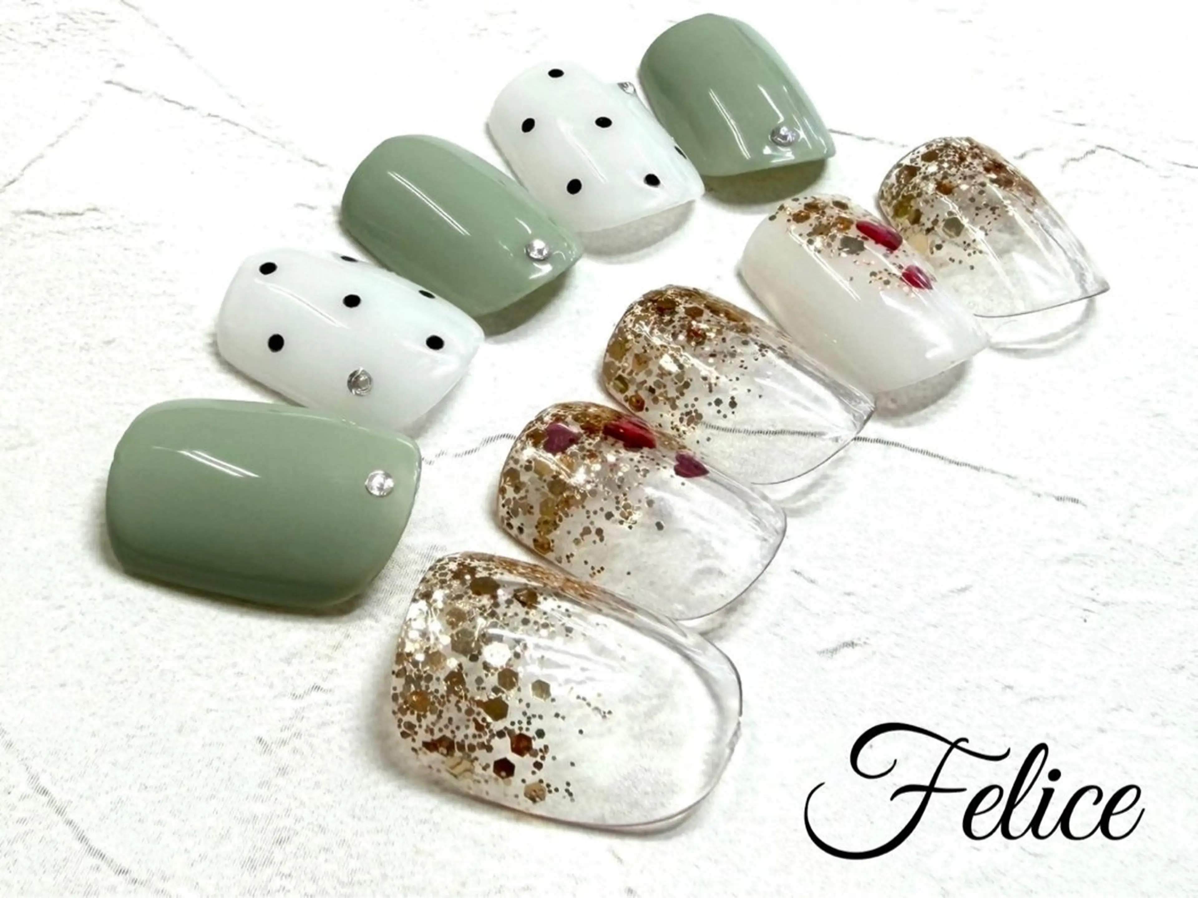 ネイル 小田原 美月のネイルデザイン