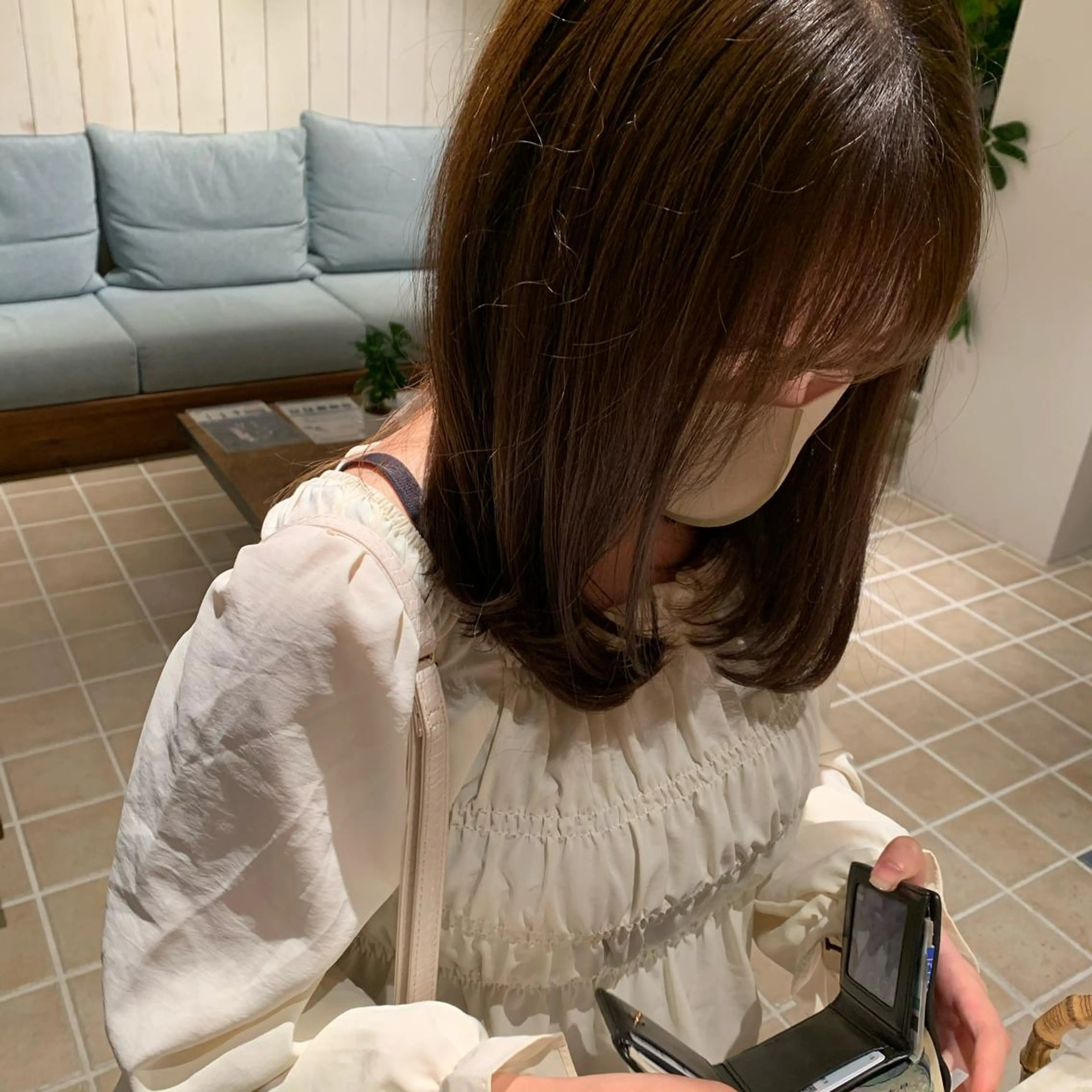 セミロング カラー 【ロングウルフカット 姫カット】伊藤裕哉のヘアスタイル