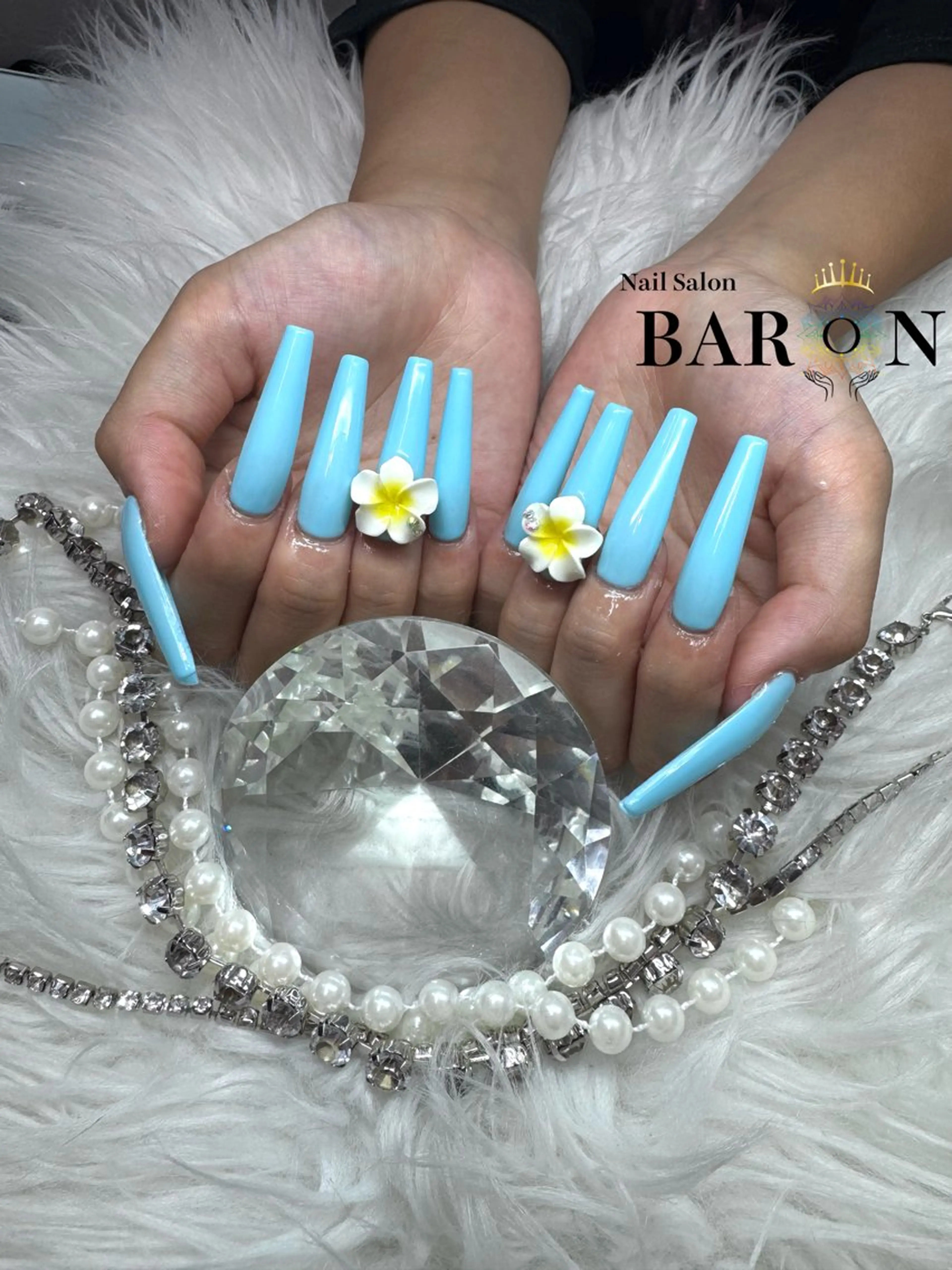 ロング 🖤BARON🖤 MIUのネイルデザイン