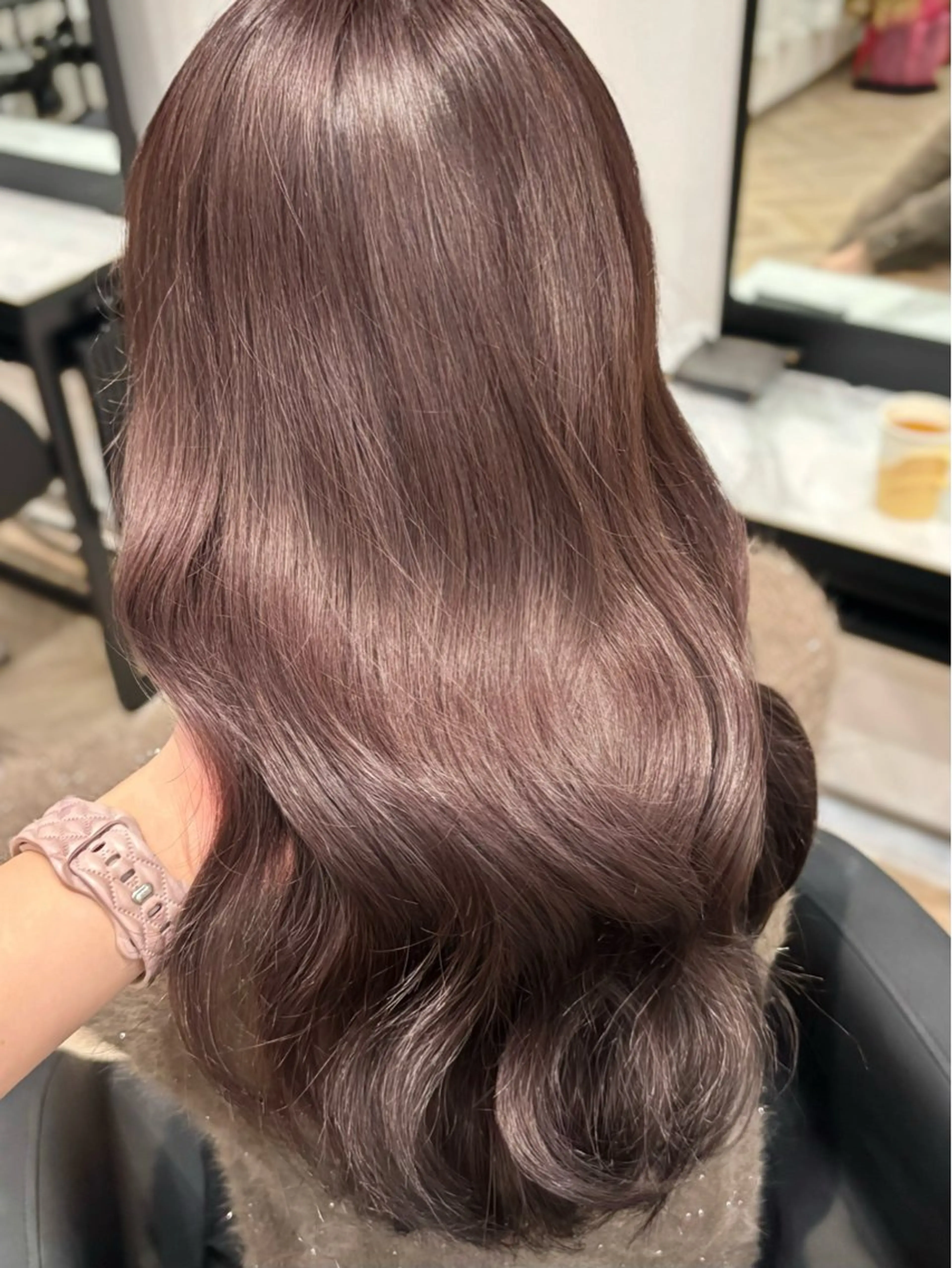 ロング 髪質改善 トリートメント トリートメント 𝒎𝒐𝒆🩰 名駅/ヘアメ/暖色♡のヘアスタイル