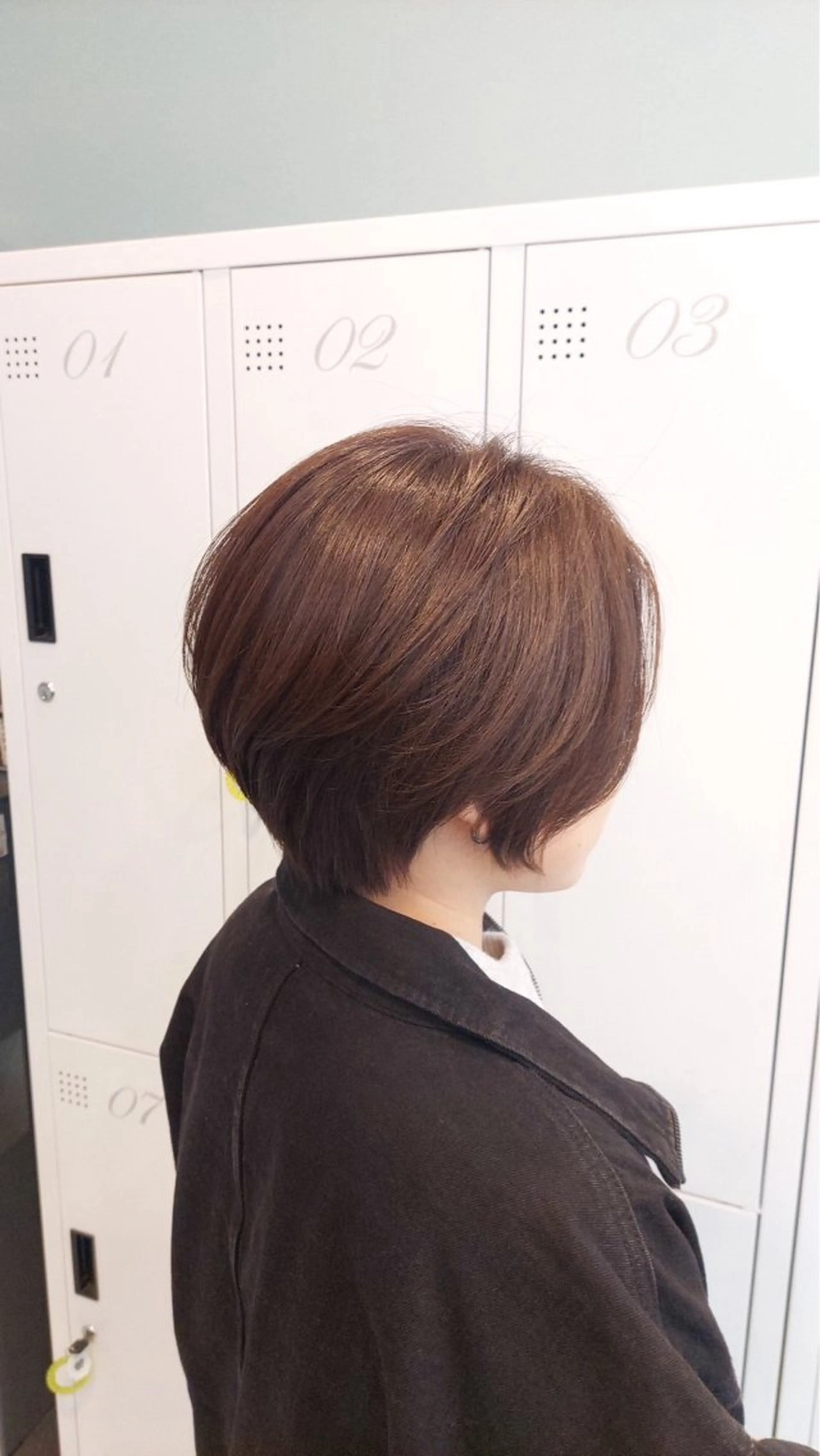 ショート カラー Agu hair 浅原 心のヘアスタイル