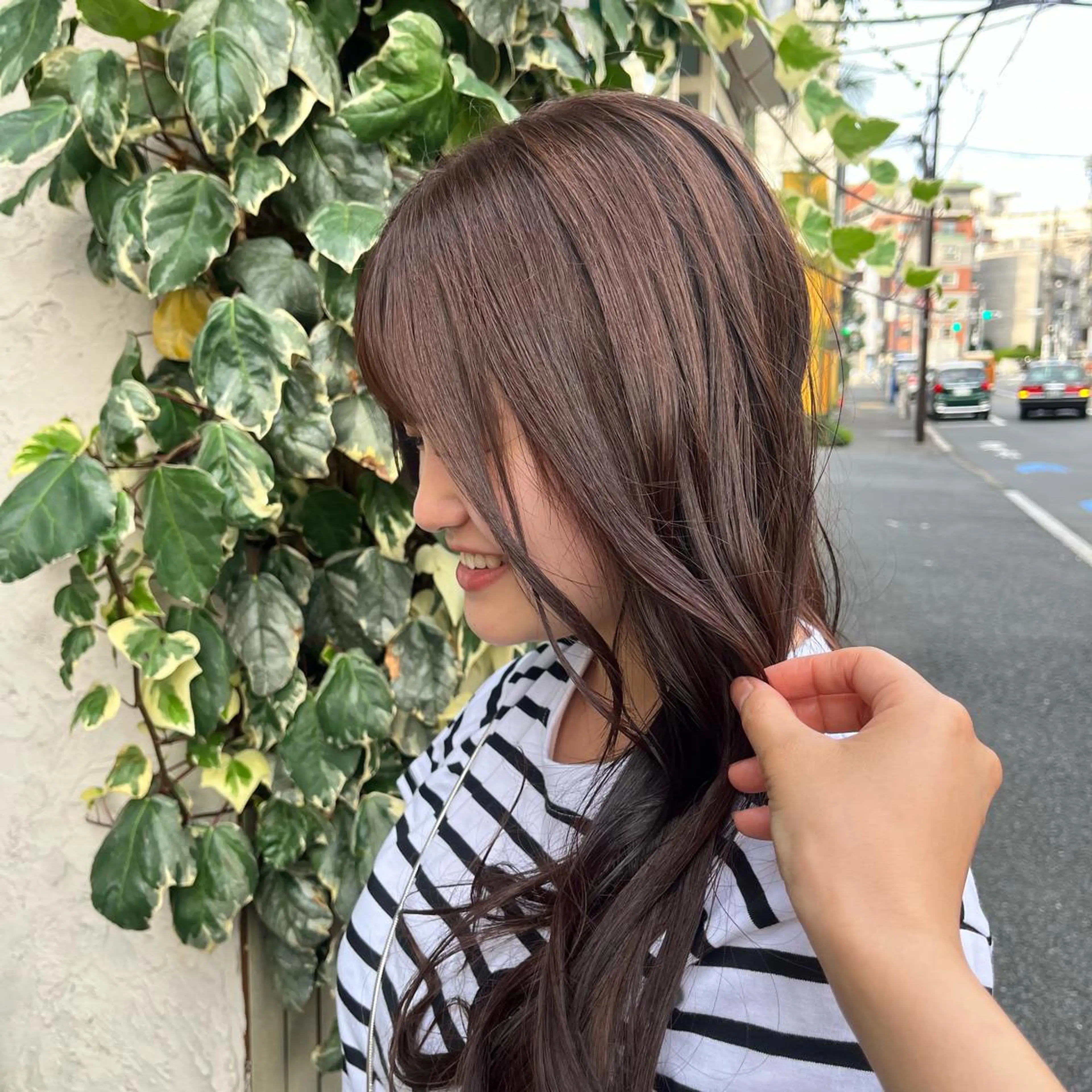 ロング mary'sメリー /ニュアンスカラーのヘアスタイル