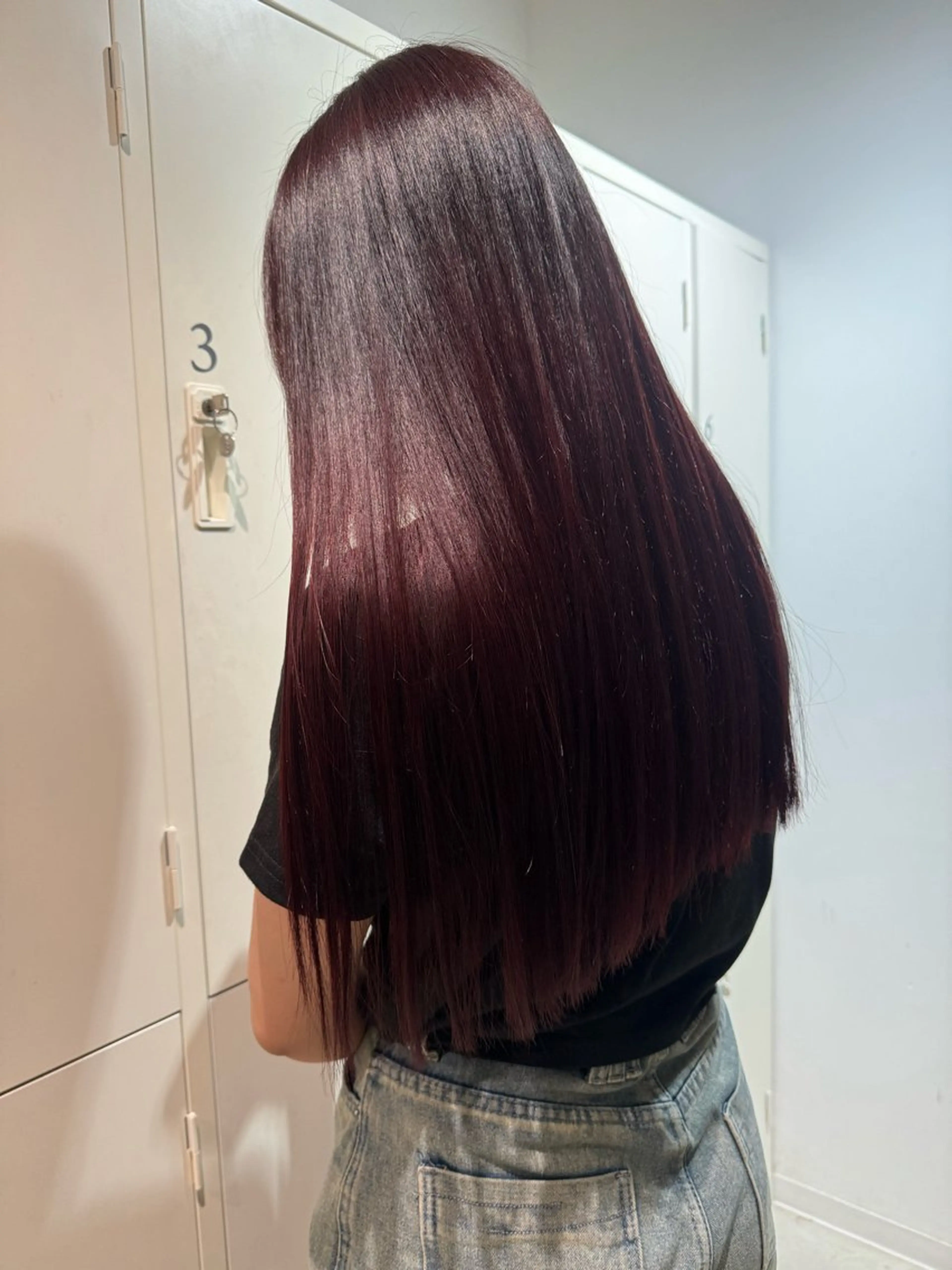 ロング カラー カット ヘアカラー トリートメント 店長　MANAMI ／ブリーチ／骨格ボブのヘアスタイル