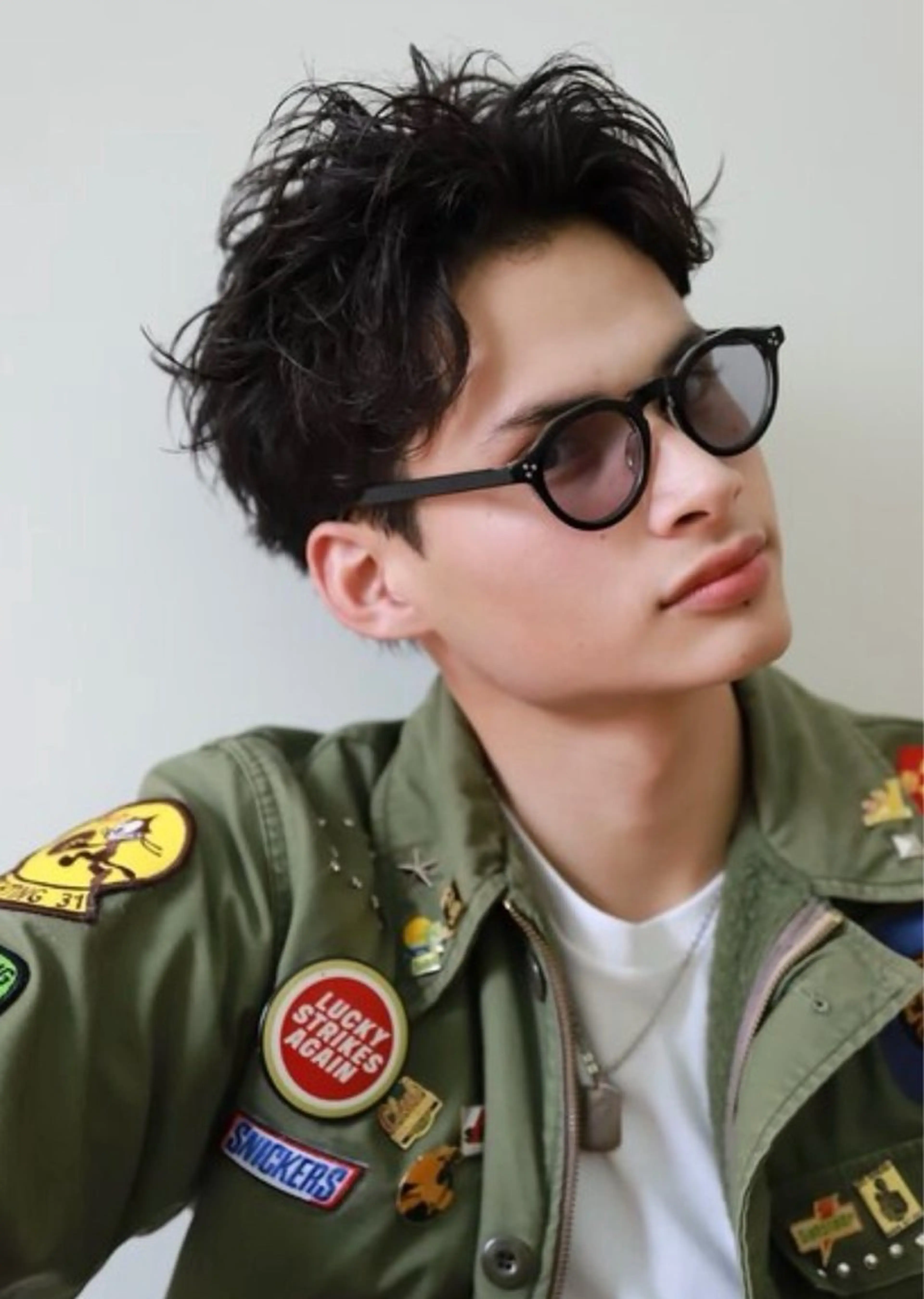 メンズ カット くびれヘア/髪質改善 はるのヘアスタイル