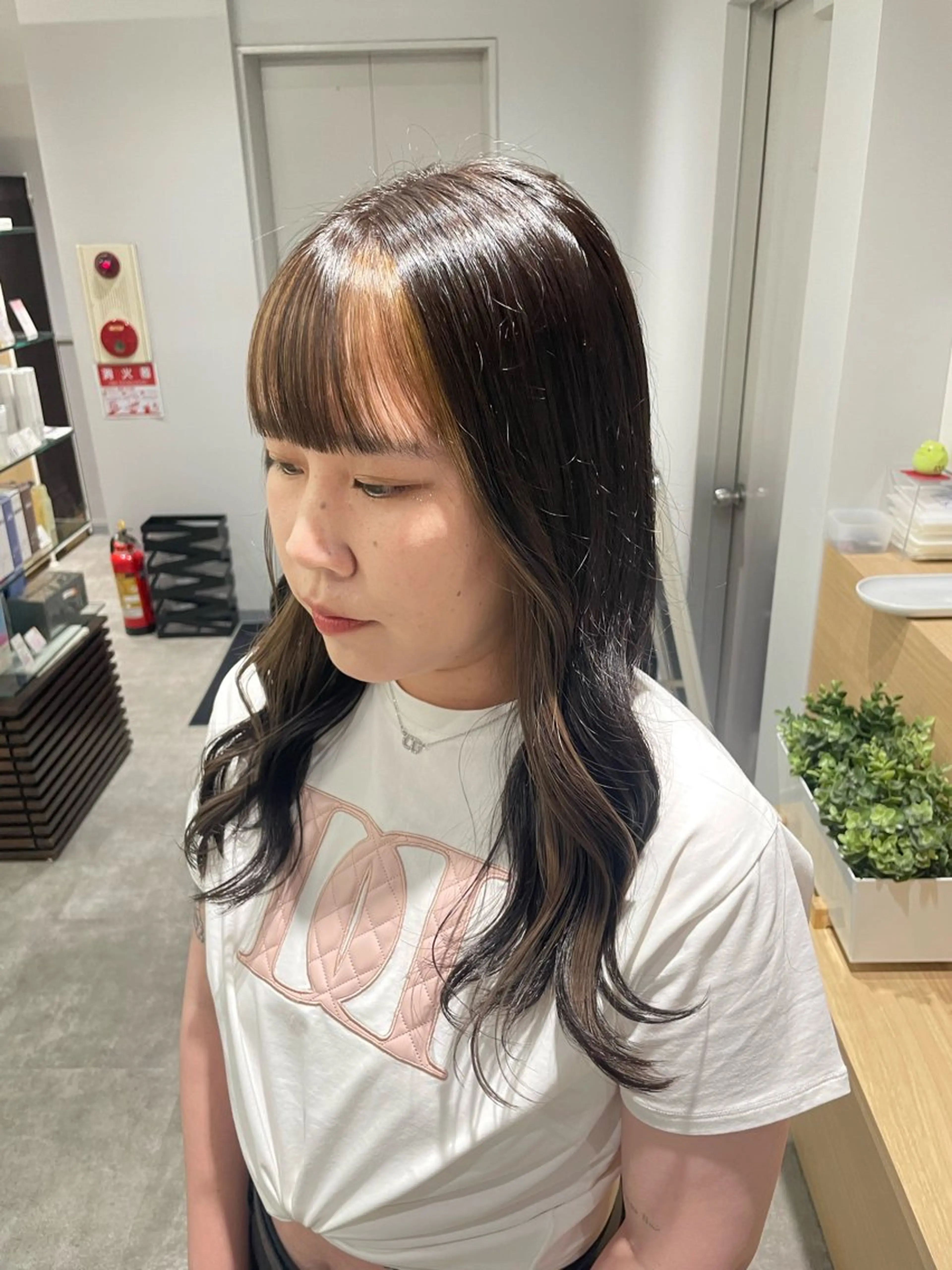 ロング カラー ヘアカラー Zina【梅田】 /田中 沙弥のヘアスタイル