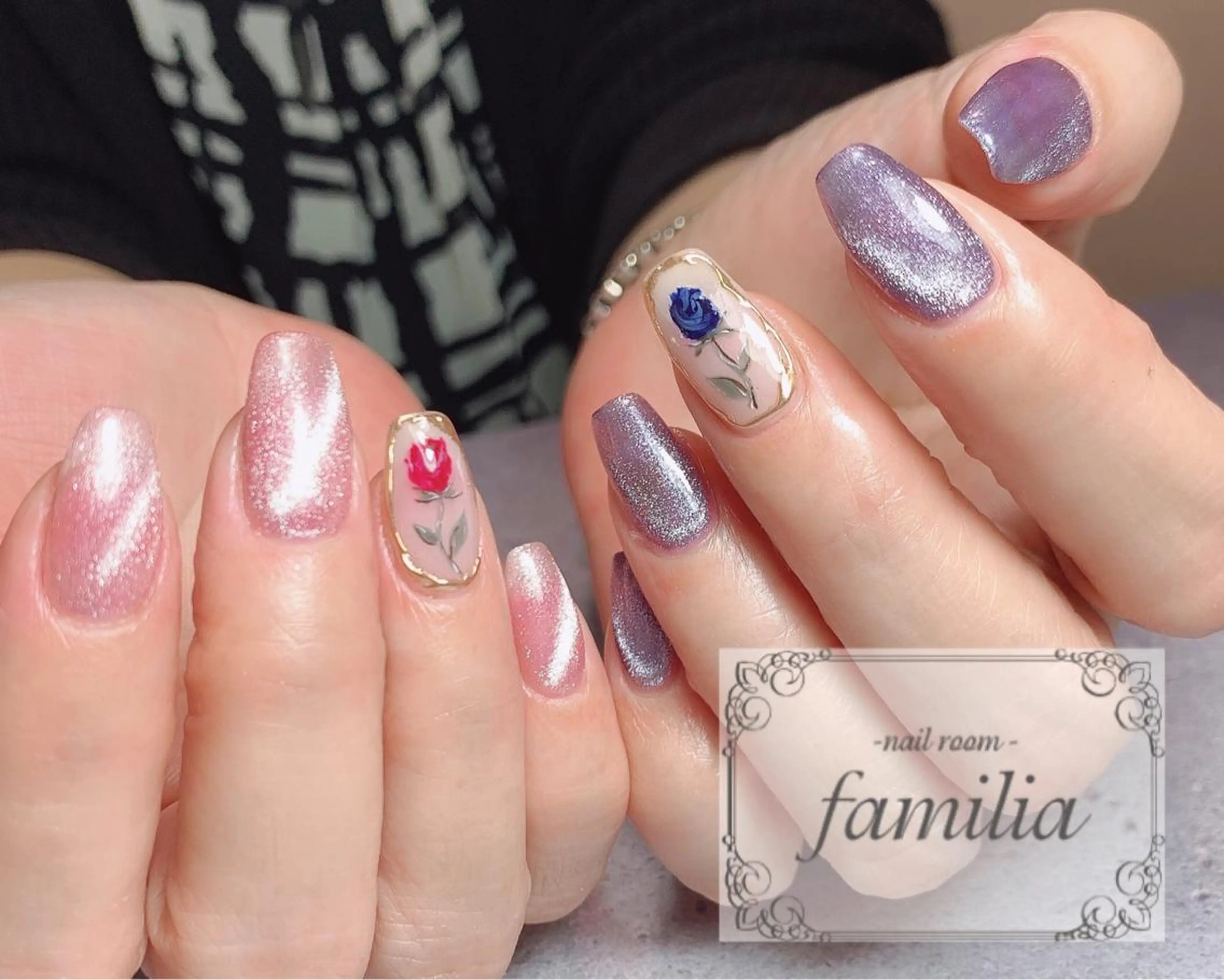 ネイル ハンドネイル -nailroom- familiaのネイルデザイン