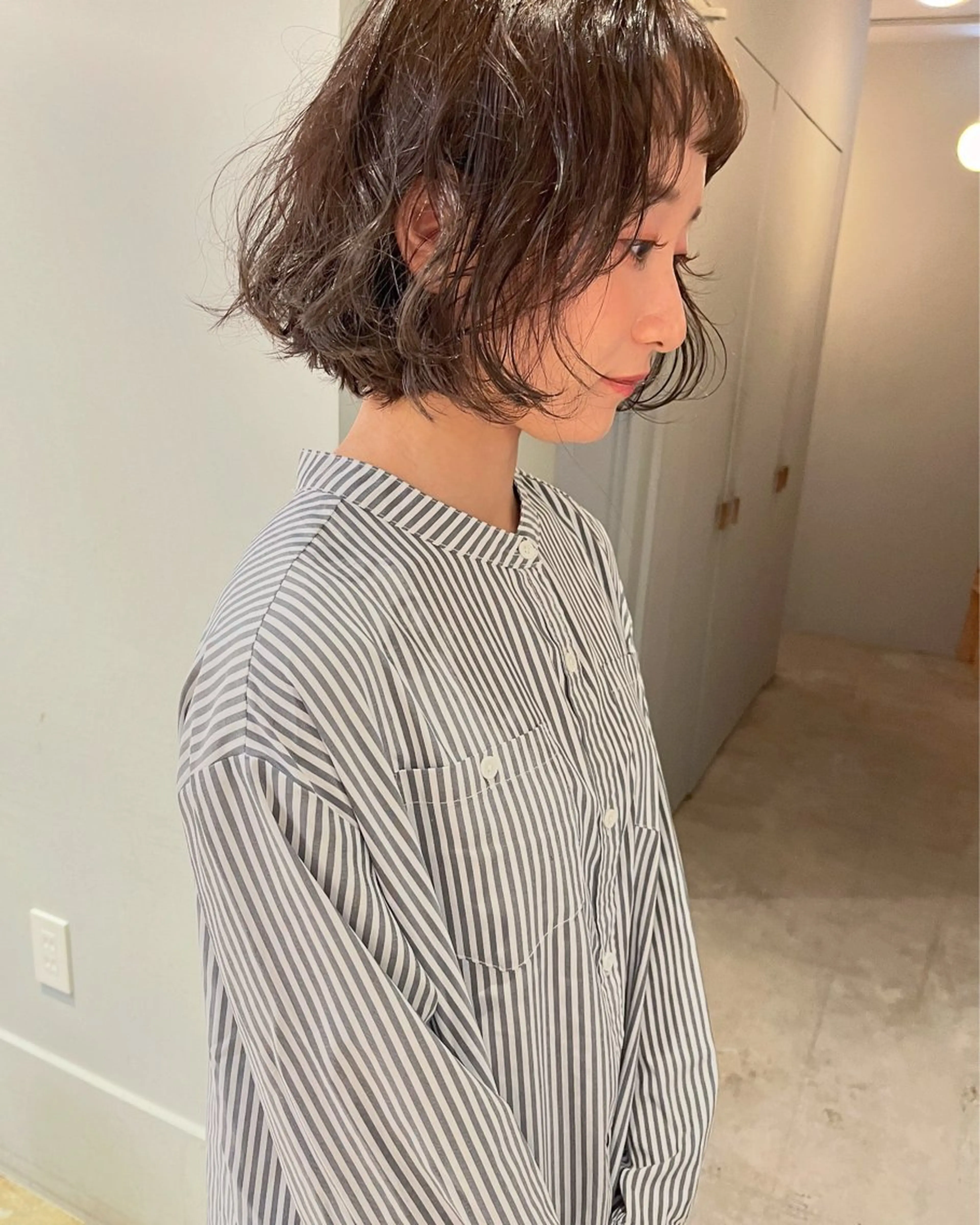 ショート パーマ カット パーマ トリートメント ショート/ボブ /パーマ🌿柏原良亮のヘアスタイル