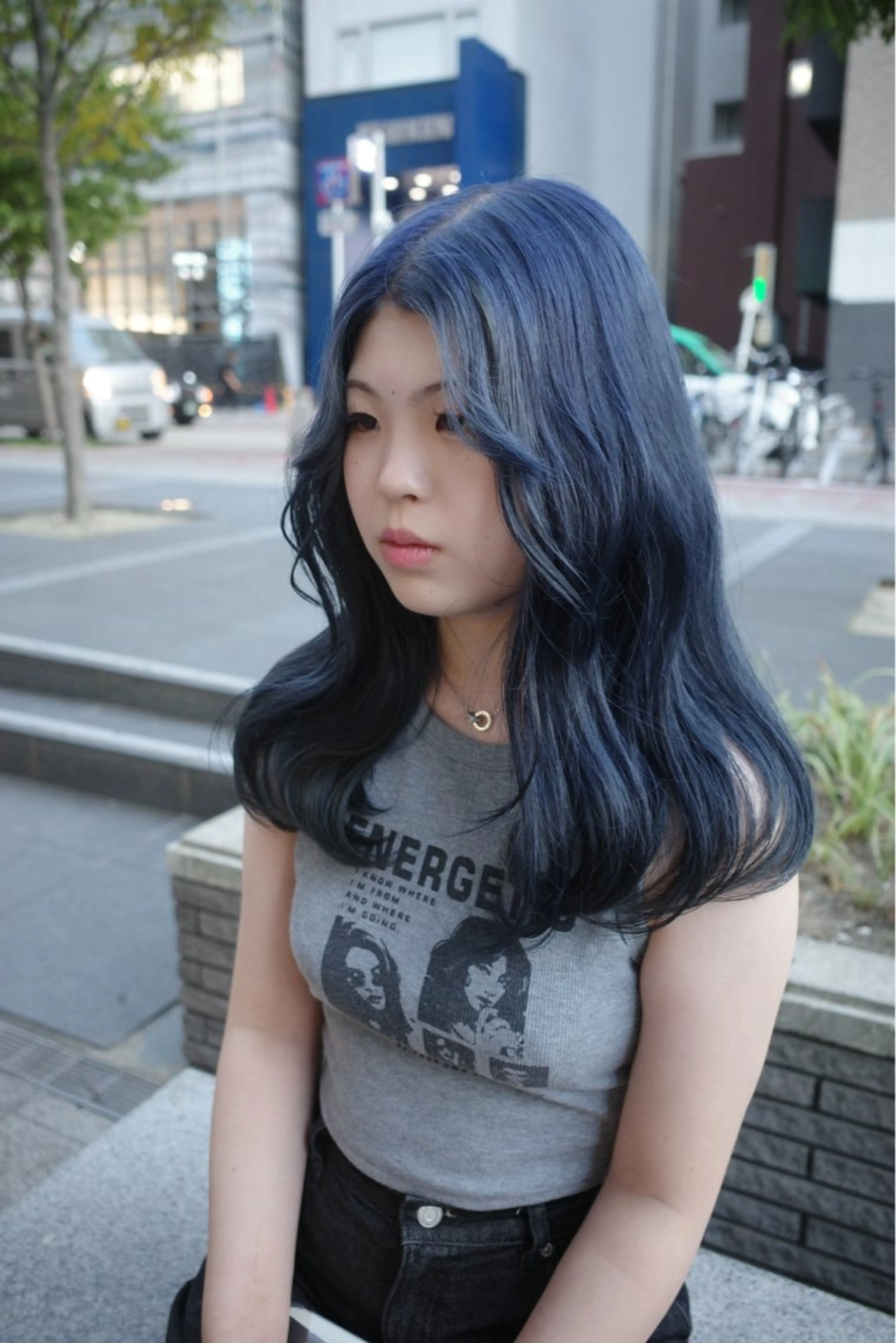 ロング カラー 🎀ゆな🎀ブリーチ /ショートウルフのヘアスタイル